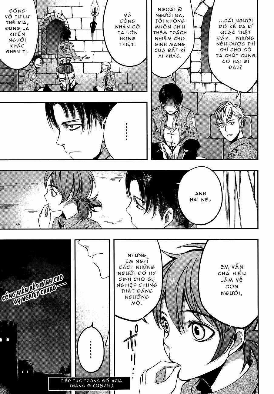 Gã Côn Đồ Thế Giới Ngầm Và Đội Trưởng Quân Trinh Sát Chapter 5 trang 36