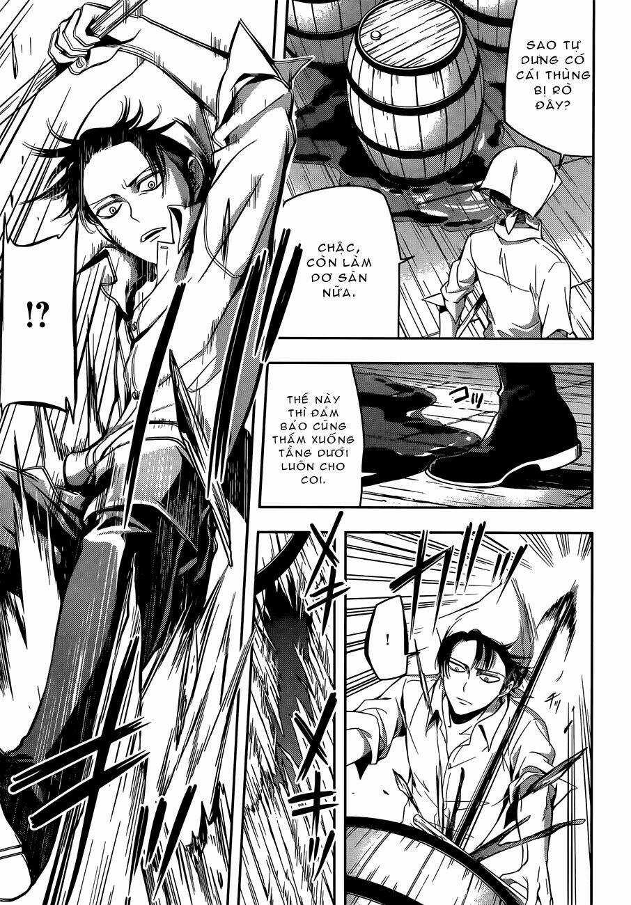 Gã Côn Đồ Thế Giới Ngầm Và Đội Trưởng Quân Trinh Sát Chapter 6.5 trang 4