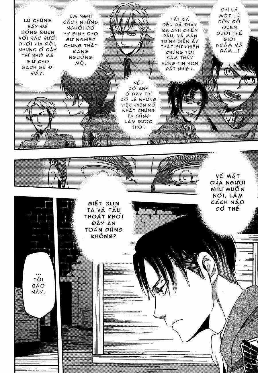 Gã Côn Đồ Thế Giới Ngầm Và Đội Trưởng Quân Trinh Sát Chapter 6 trang 12