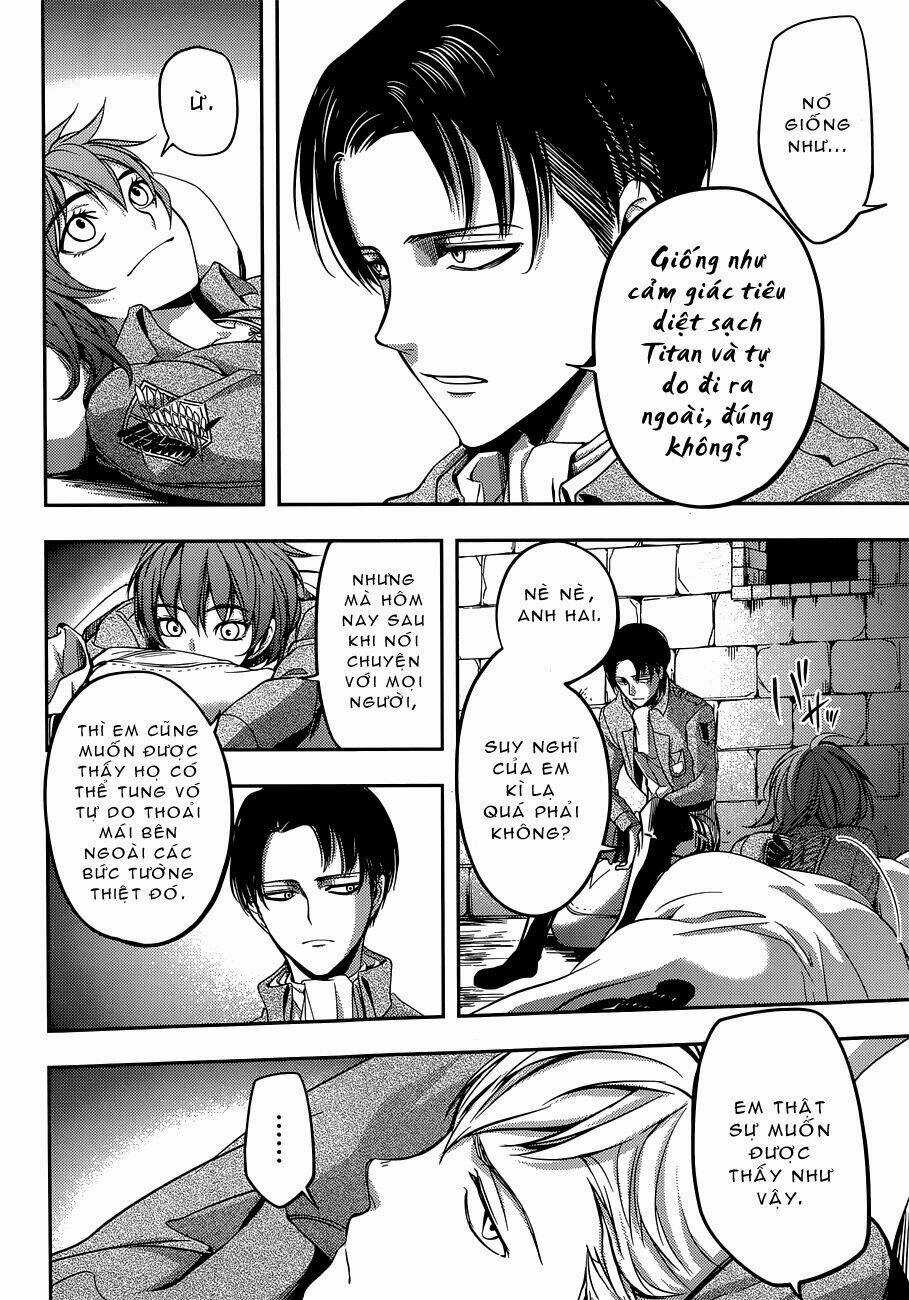 Gã Côn Đồ Thế Giới Ngầm Và Đội Trưởng Quân Trinh Sát Chapter 6 trang 16