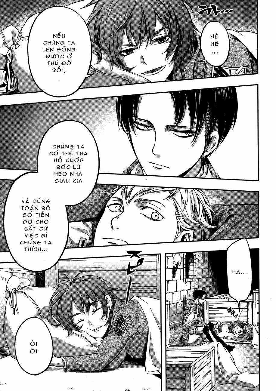 Gã Côn Đồ Thế Giới Ngầm Và Đội Trưởng Quân Trinh Sát Chapter 6 trang 17