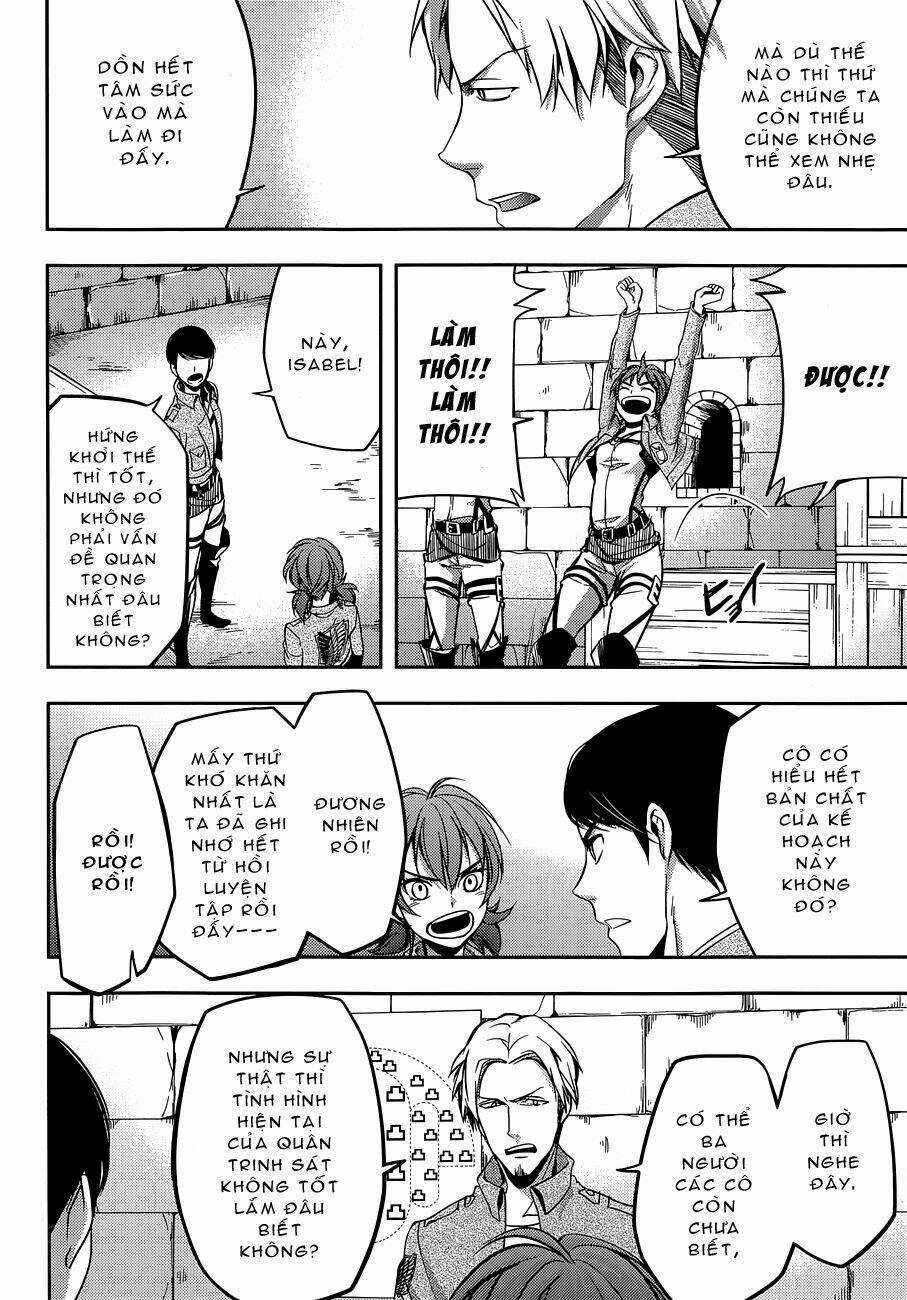 Gã Côn Đồ Thế Giới Ngầm Và Đội Trưởng Quân Trinh Sát Chapter 6 trang 8