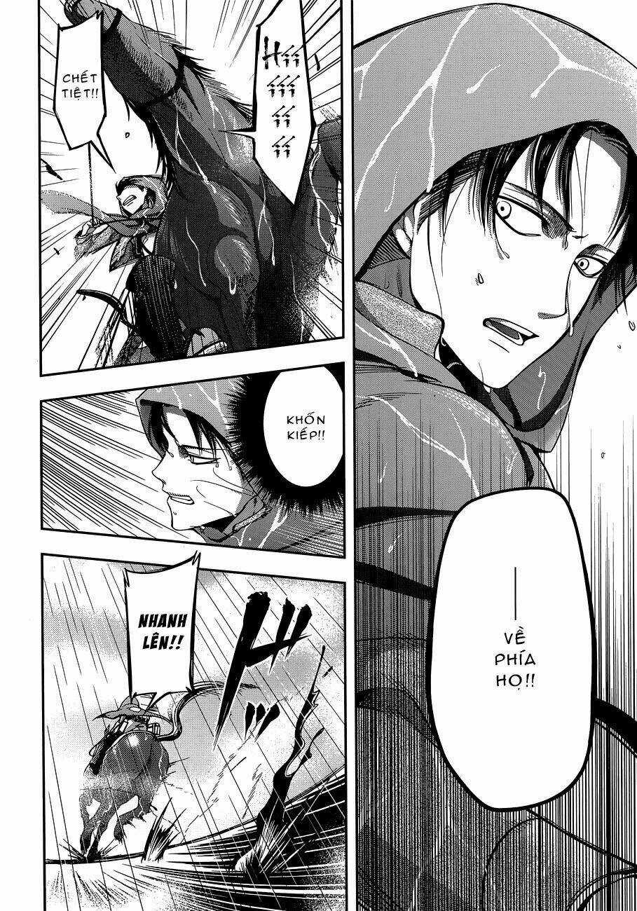 Gã Côn Đồ Thế Giới Ngầm Và Đội Trưởng Quân Trinh Sát Chapter 7 trang 22