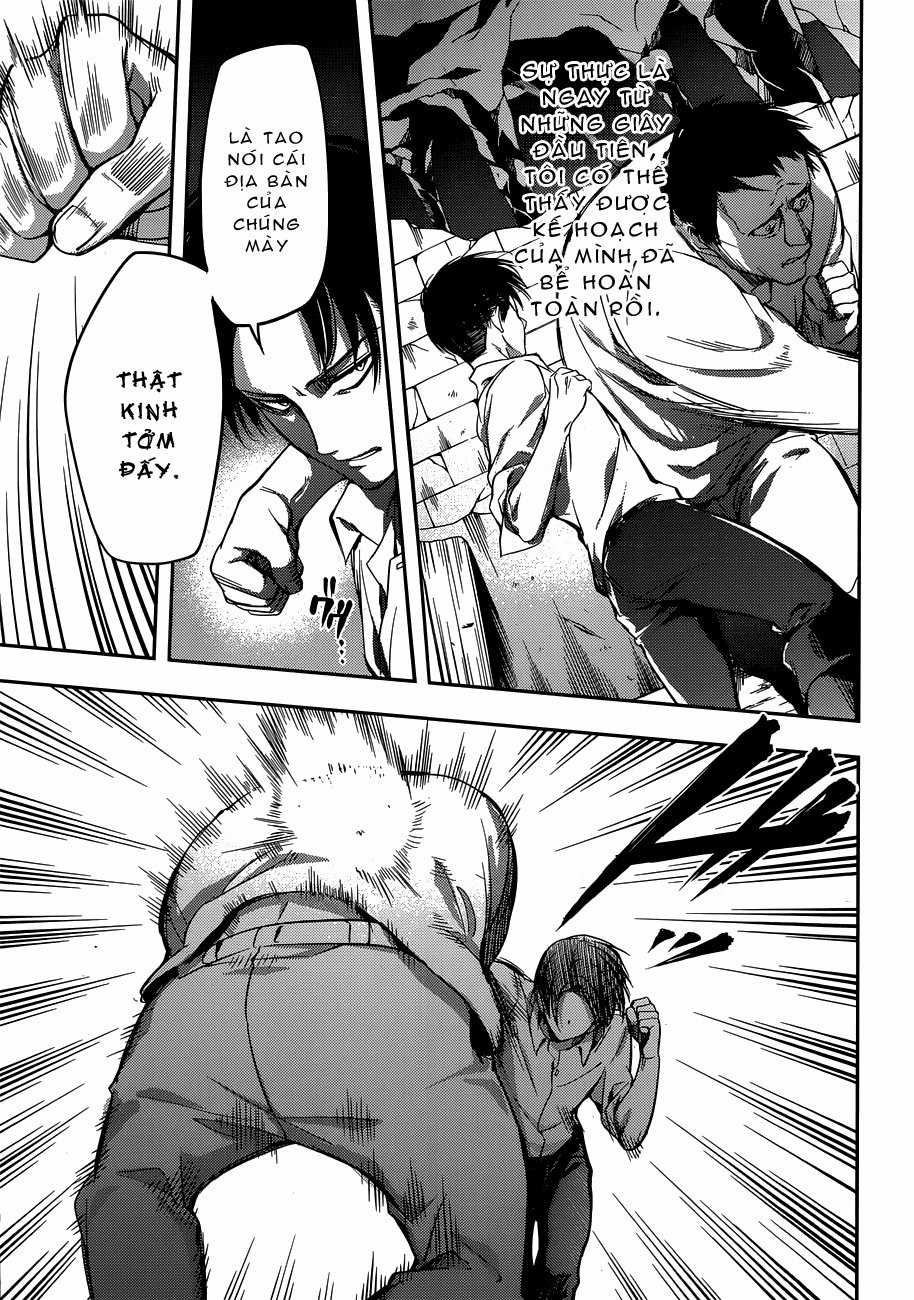 Gã Côn Đồ Thế Giới Ngầm Và Đội Trưởng Quân Trinh Sát Chapter 8.2 trang 7