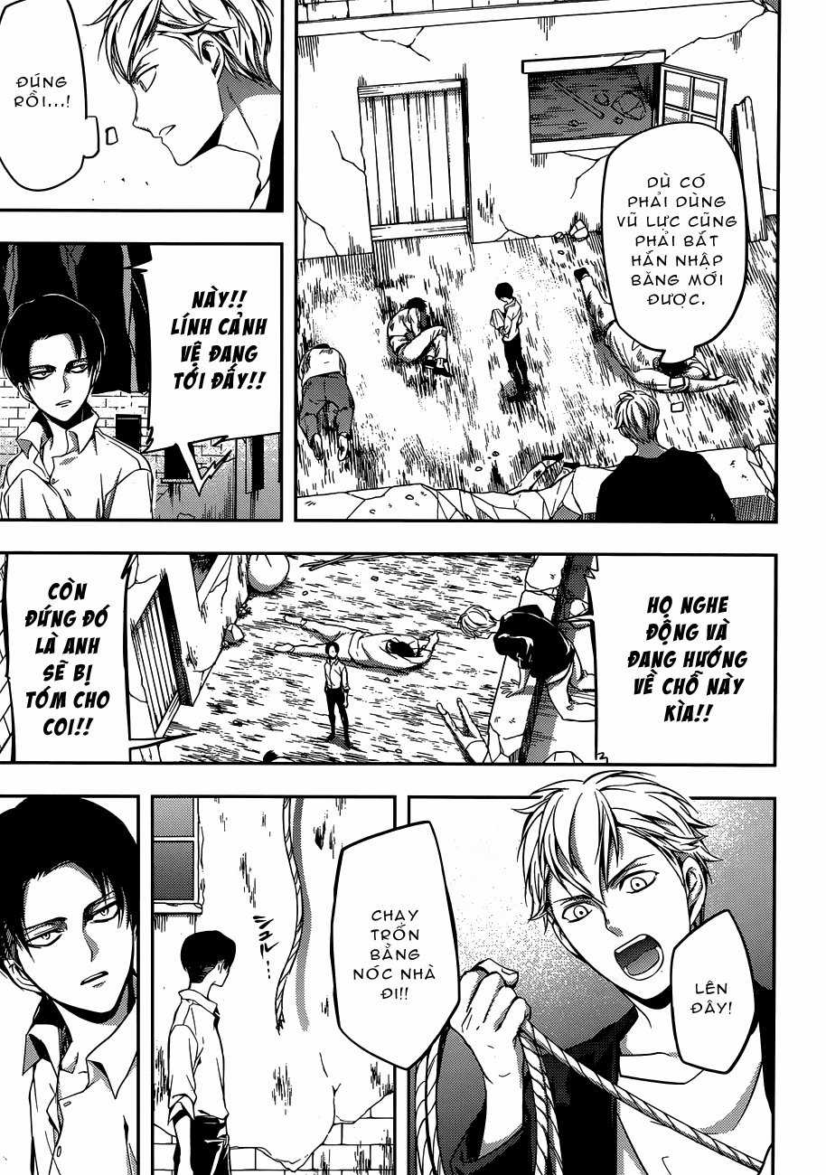 Gã Côn Đồ Thế Giới Ngầm Và Đội Trưởng Quân Trinh Sát Chapter 8.2 trang 9