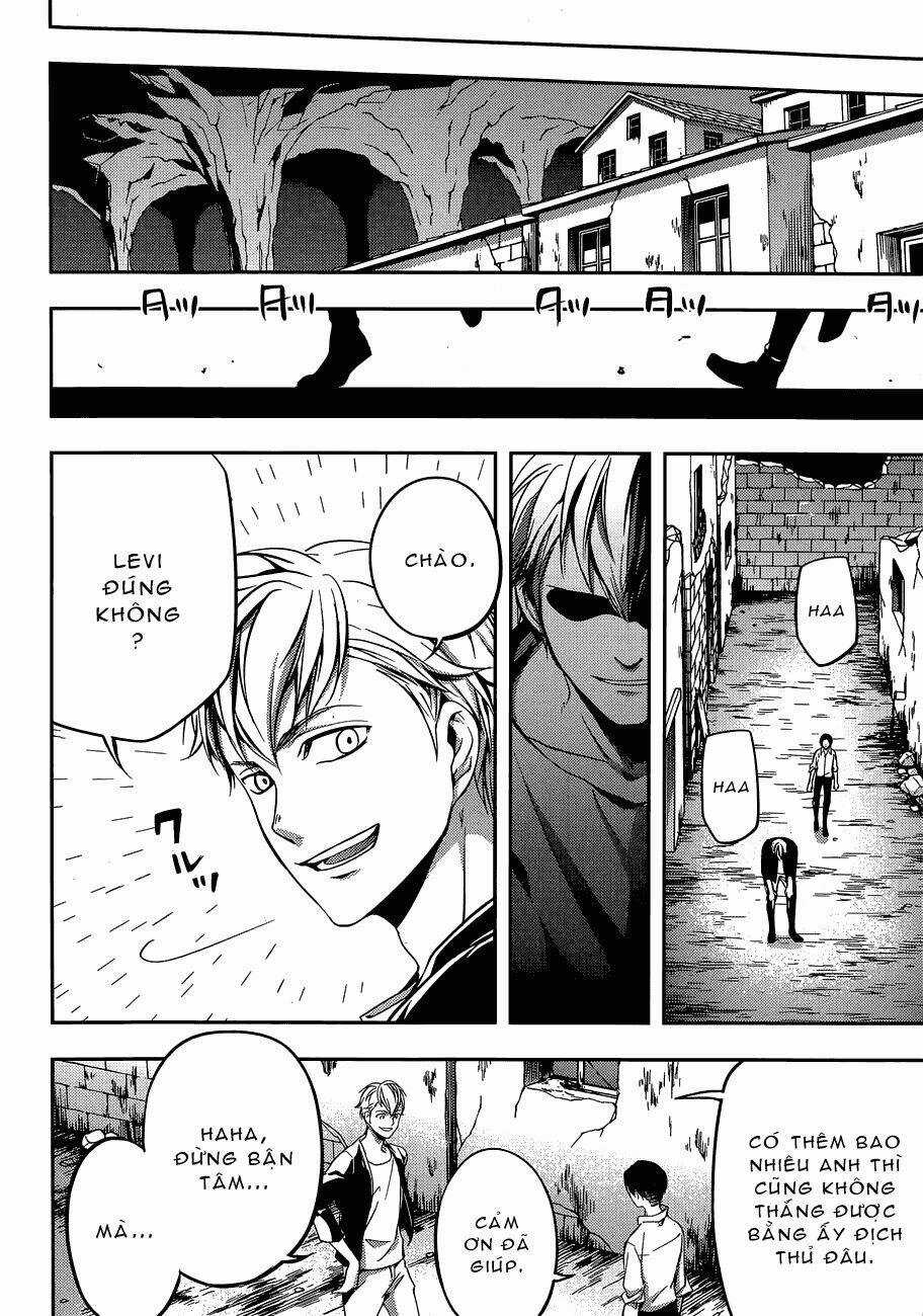 Gã Côn Đồ Thế Giới Ngầm Và Đội Trưởng Quân Trinh Sát Chapter 9 trang 3