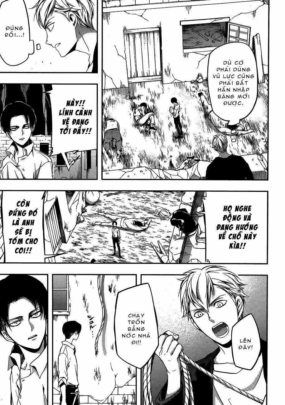 Gã Côn Đồ Thế Giới Ngầm Và Đội Trưởng Quân Trinh Sát Chapter 9 trang 8