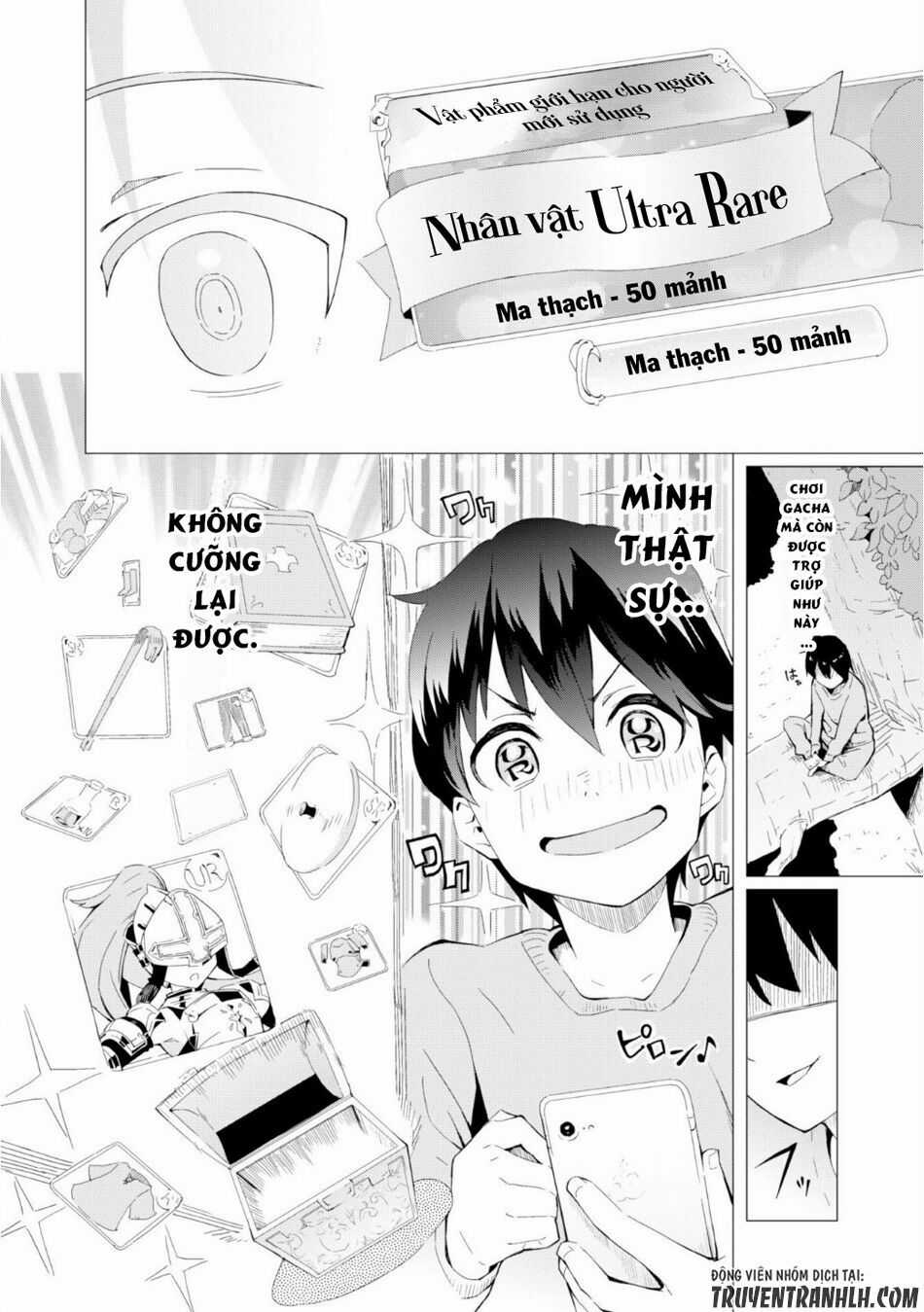 Gacha Wo Mawashite Nakama Wo Fuyasu Saikyou No Bishoujo Gundan Wo Tsukuriagero Chapter 1 trang 19