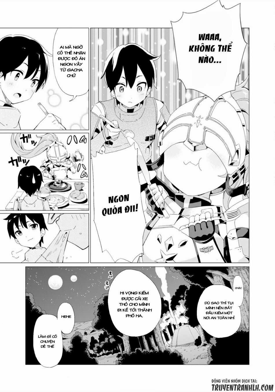 Gacha Wo Mawashite Nakama Wo Fuyasu Saikyou No Bishoujo Gundan Wo Tsukuriagero Chapter 2 trang 12