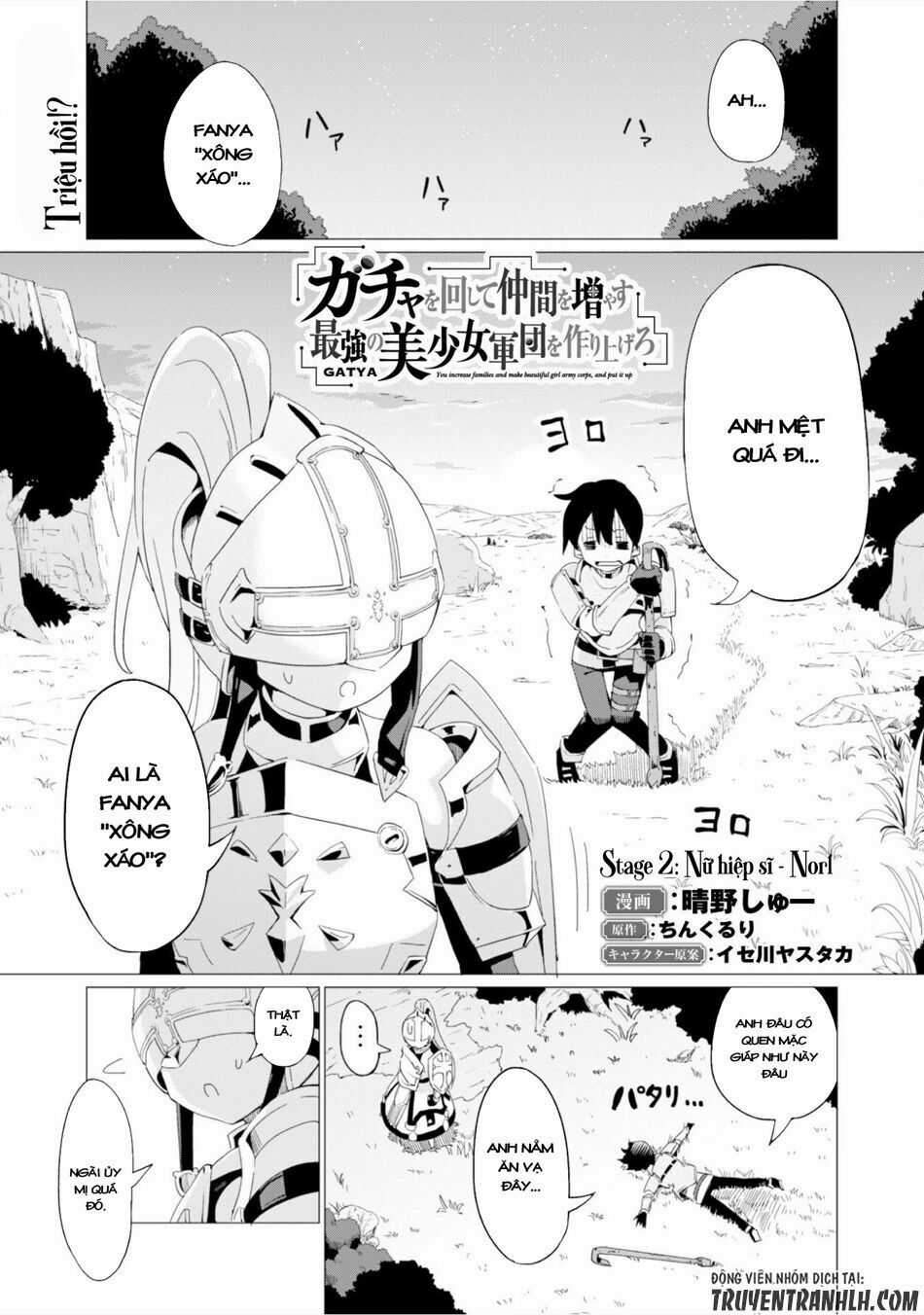 Gacha Wo Mawashite Nakama Wo Fuyasu Saikyou No Bishoujo Gundan Wo Tsukuriagero Chapter 2 trang 4