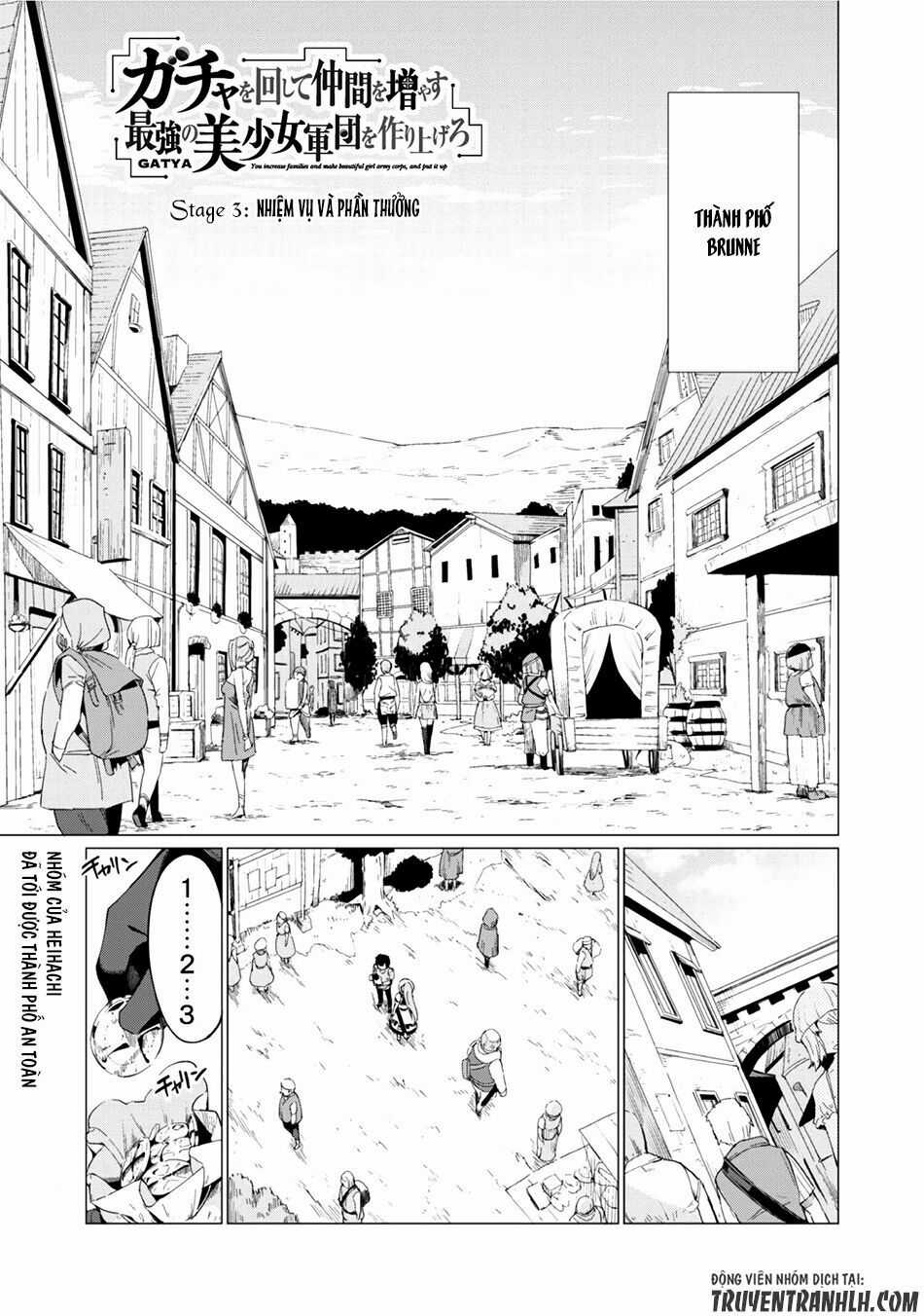 Gacha Wo Mawashite Nakama Wo Fuyasu Saikyou No Bishoujo Gundan Wo Tsukuriagero Chapter 3 trang 3