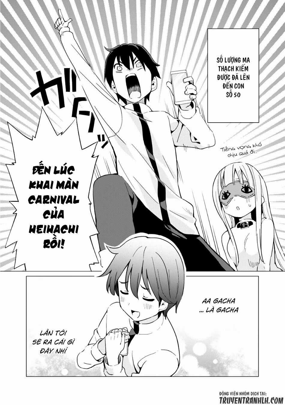 Gacha Wo Mawashite Nakama Wo Fuyasu Saikyou No Bishoujo Gundan Wo Tsukuriagero Chapter 4 trang 4