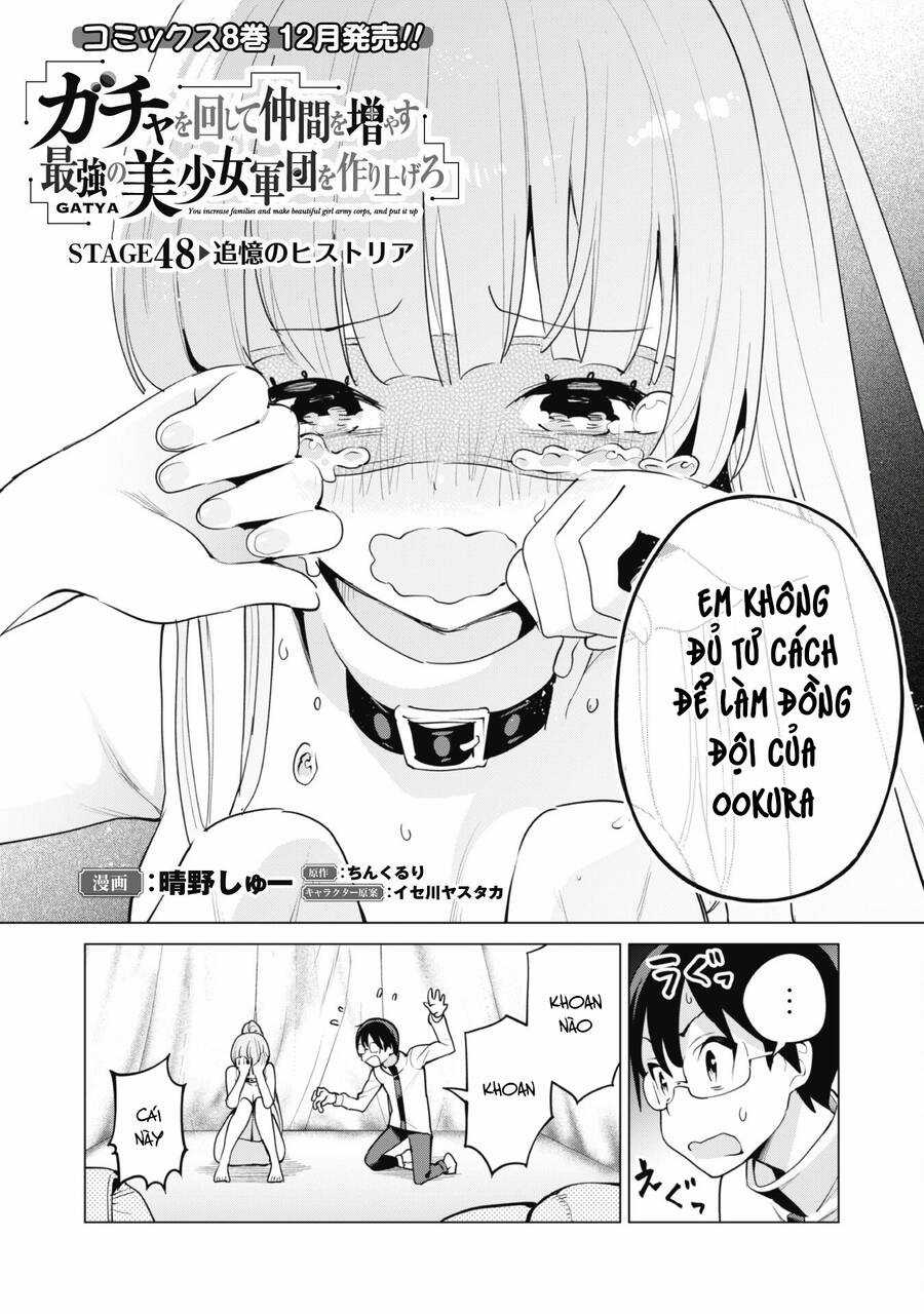 Gacha Wo Mawashite Nakama Wo Fuyasu Saikyou No Bishoujo Gundan Wo Tsukuriagero Chapter 48 trang 3