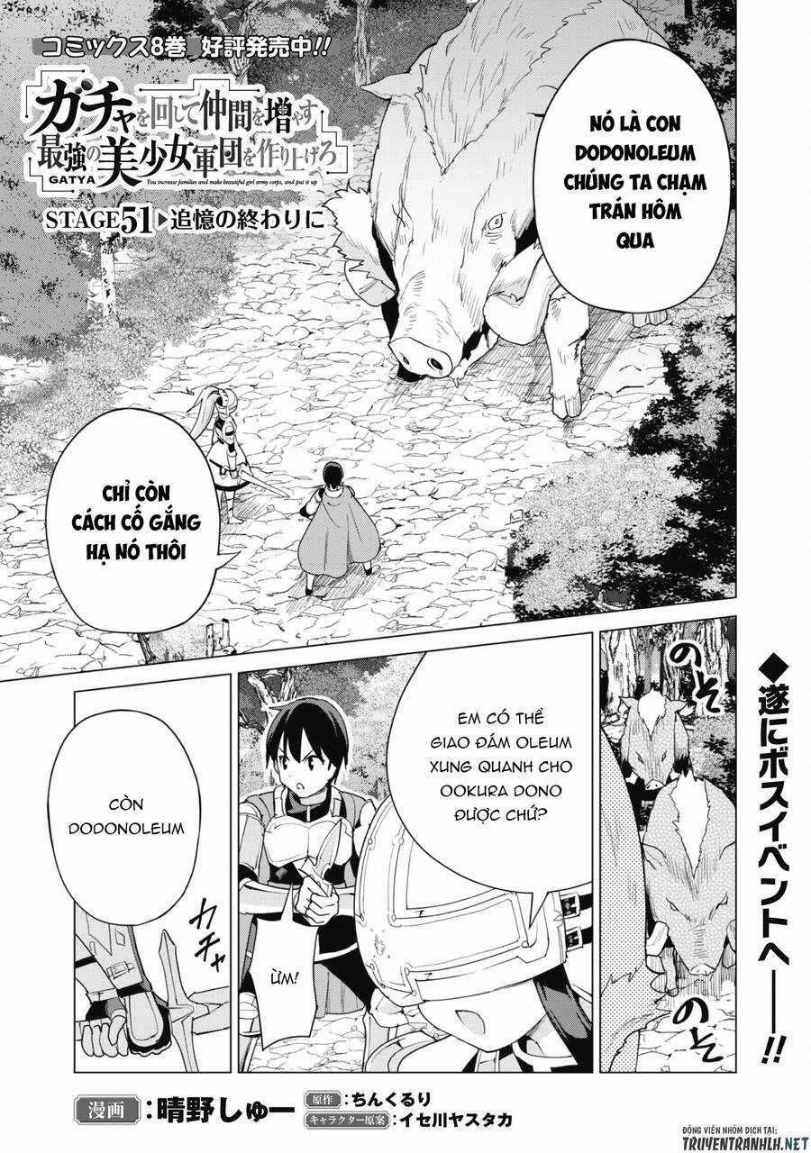 Gacha Wo Mawashite Nakama Wo Fuyasu Saikyou No Bishoujo Gundan Wo Tsukuriagero Chapter 51 trang 2