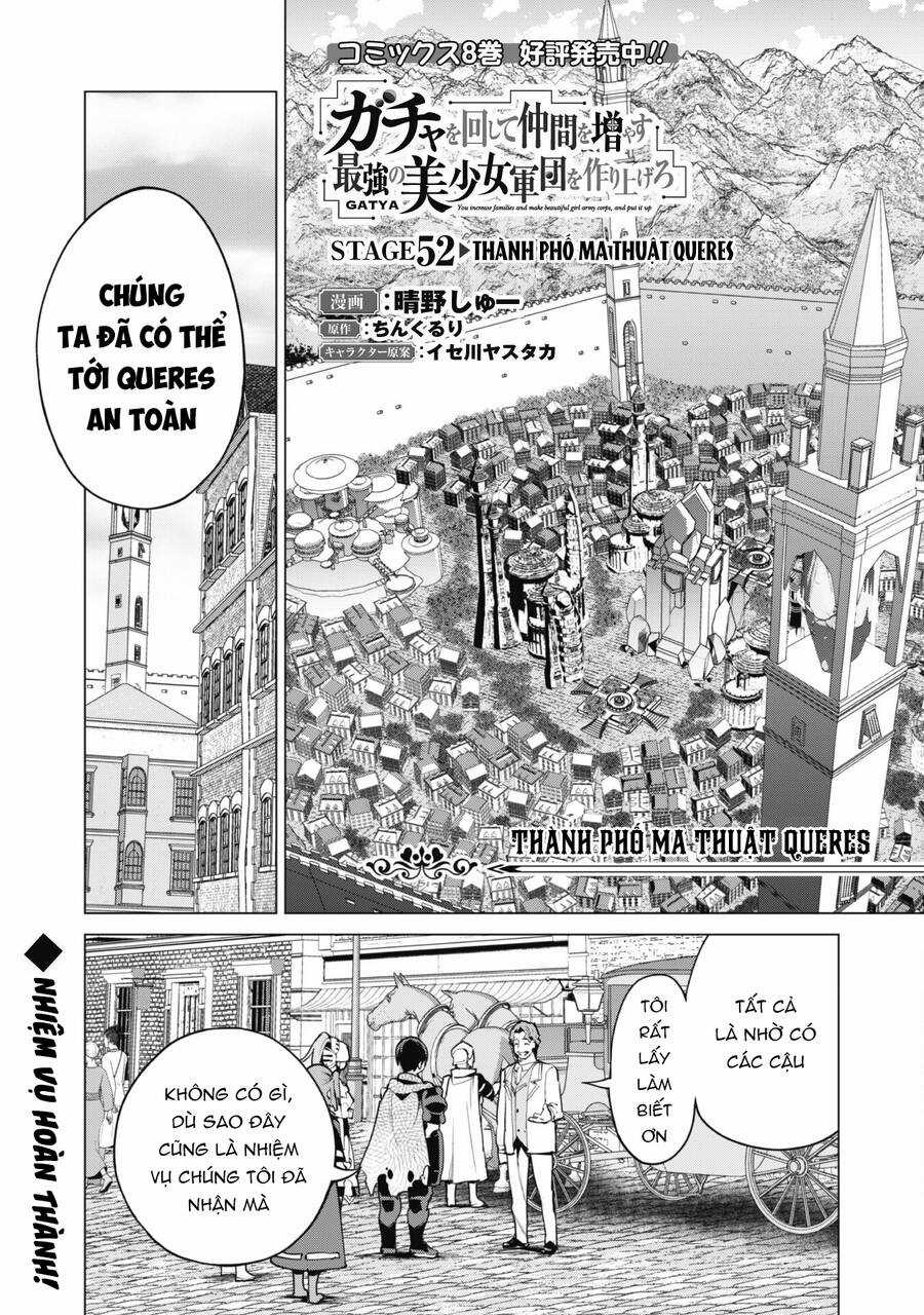 Gacha Wo Mawashite Nakama Wo Fuyasu Saikyou No Bishoujo Gundan Wo Tsukuriagero Chapter 52 trang 2