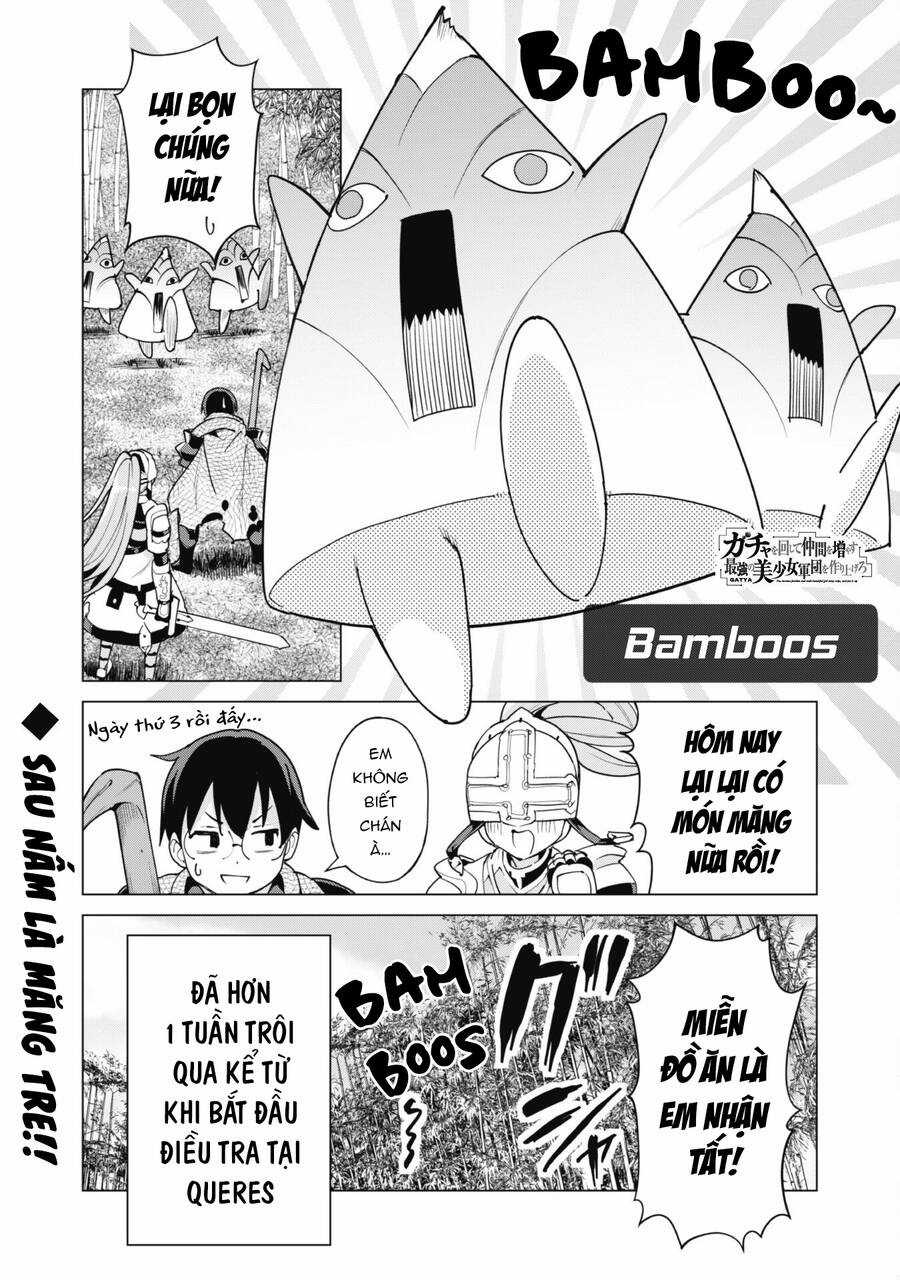 Gacha Wo Mawashite Nakama Wo Fuyasu Saikyou No Bishoujo Gundan Wo Tsukuriagero Chapter 54 trang 2