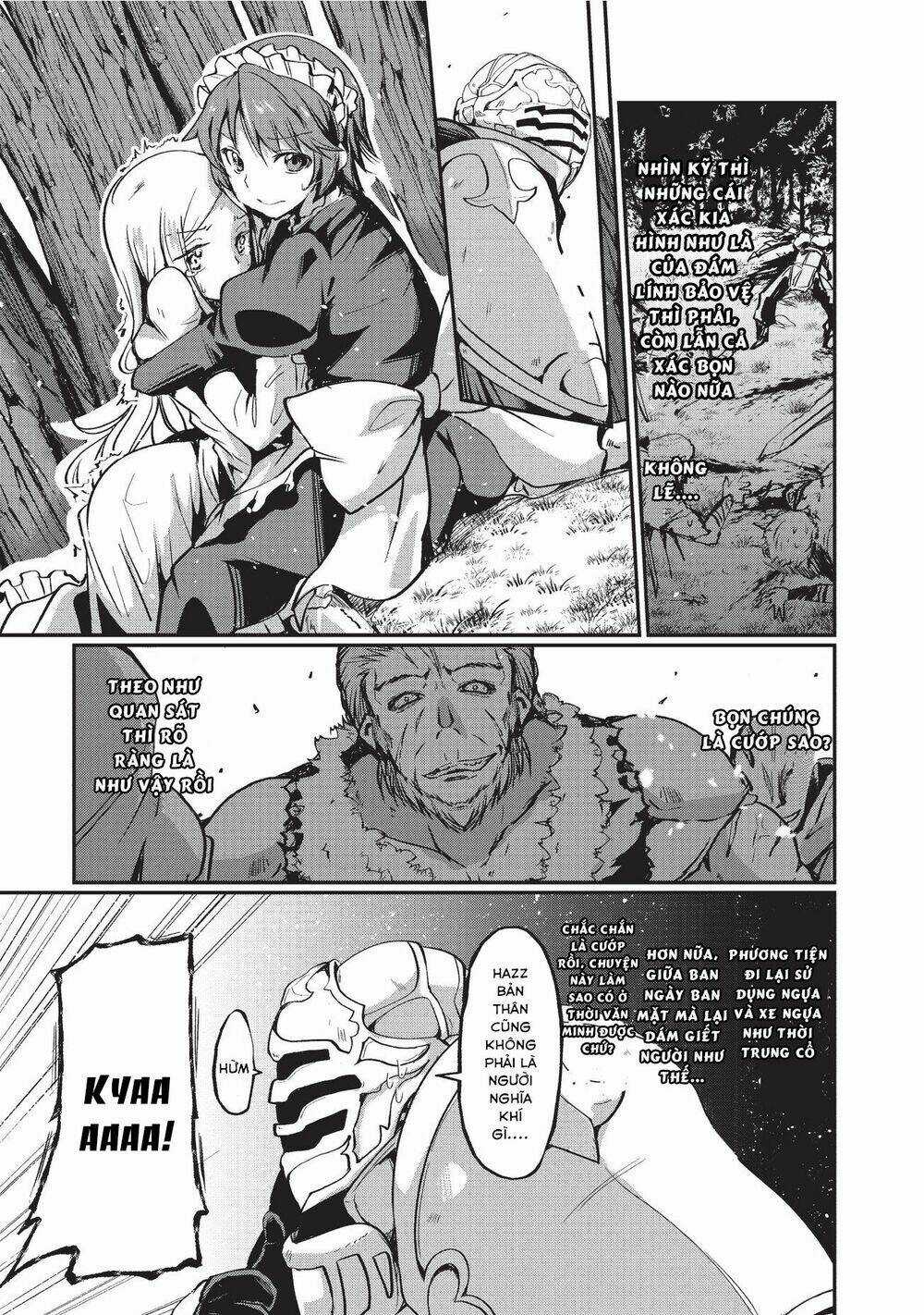 Gaikotsu Kishi-Sama, Tadaima Isekai E O Dekake-Chu Chapter 1 trang 19