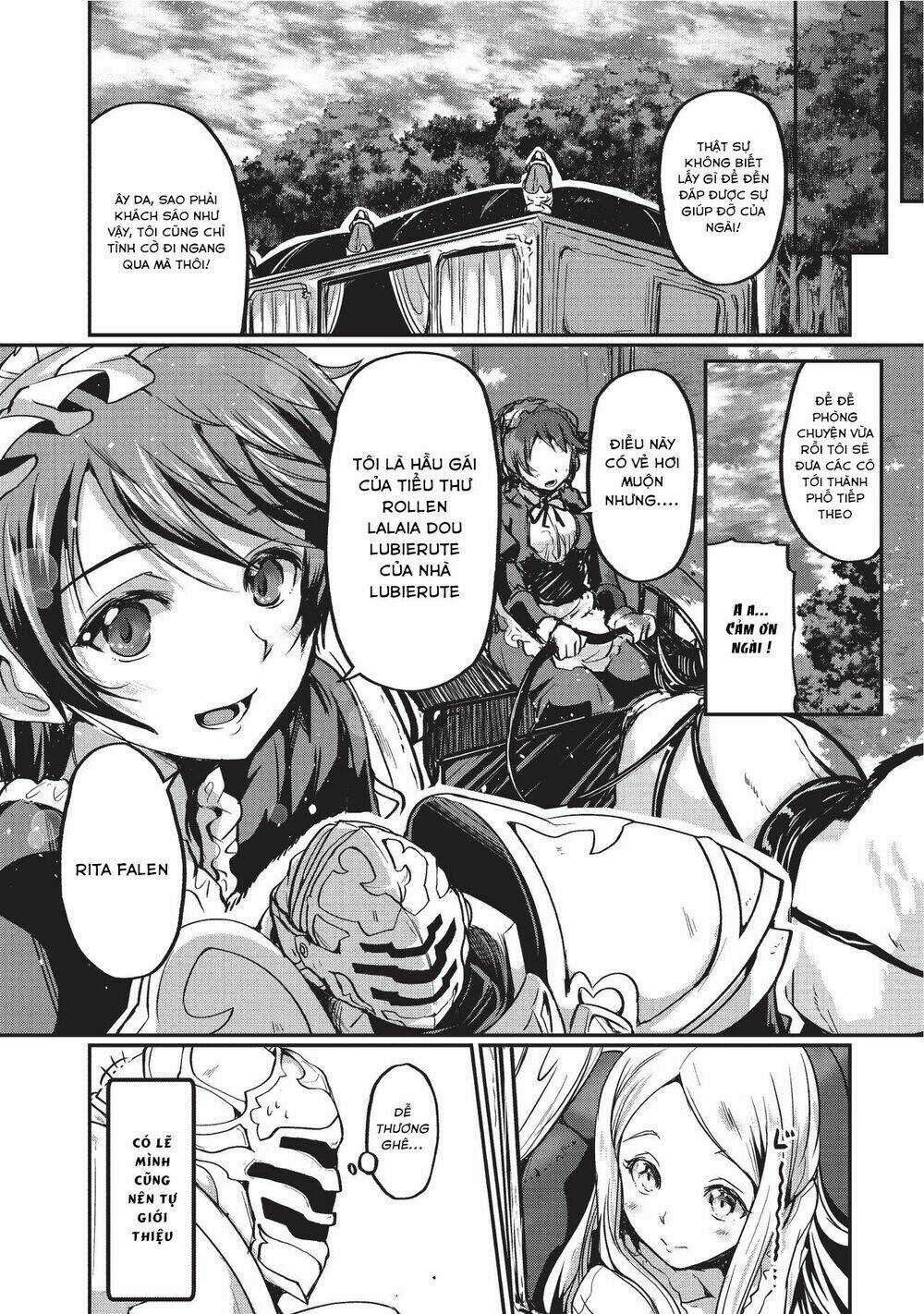Gaikotsu Kishi-Sama, Tadaima Isekai E O Dekake-Chu Chapter 1 trang 30