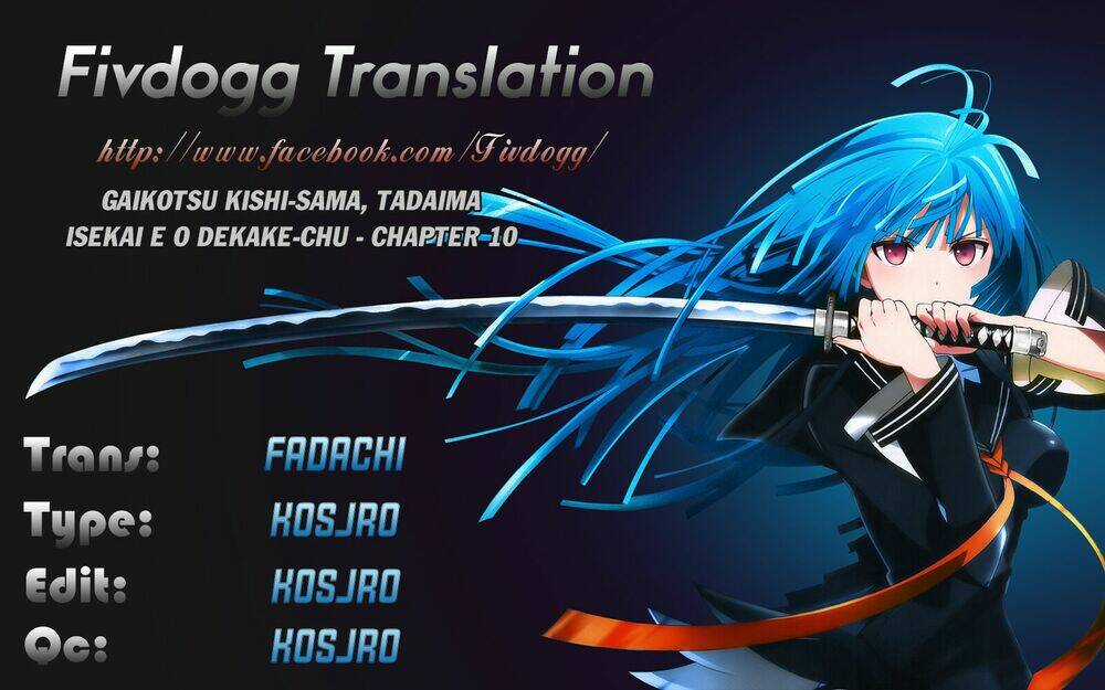 Gaikotsu Kishi-Sama, Tadaima Isekai E O Dekake-Chu Chapter 10 trang 0