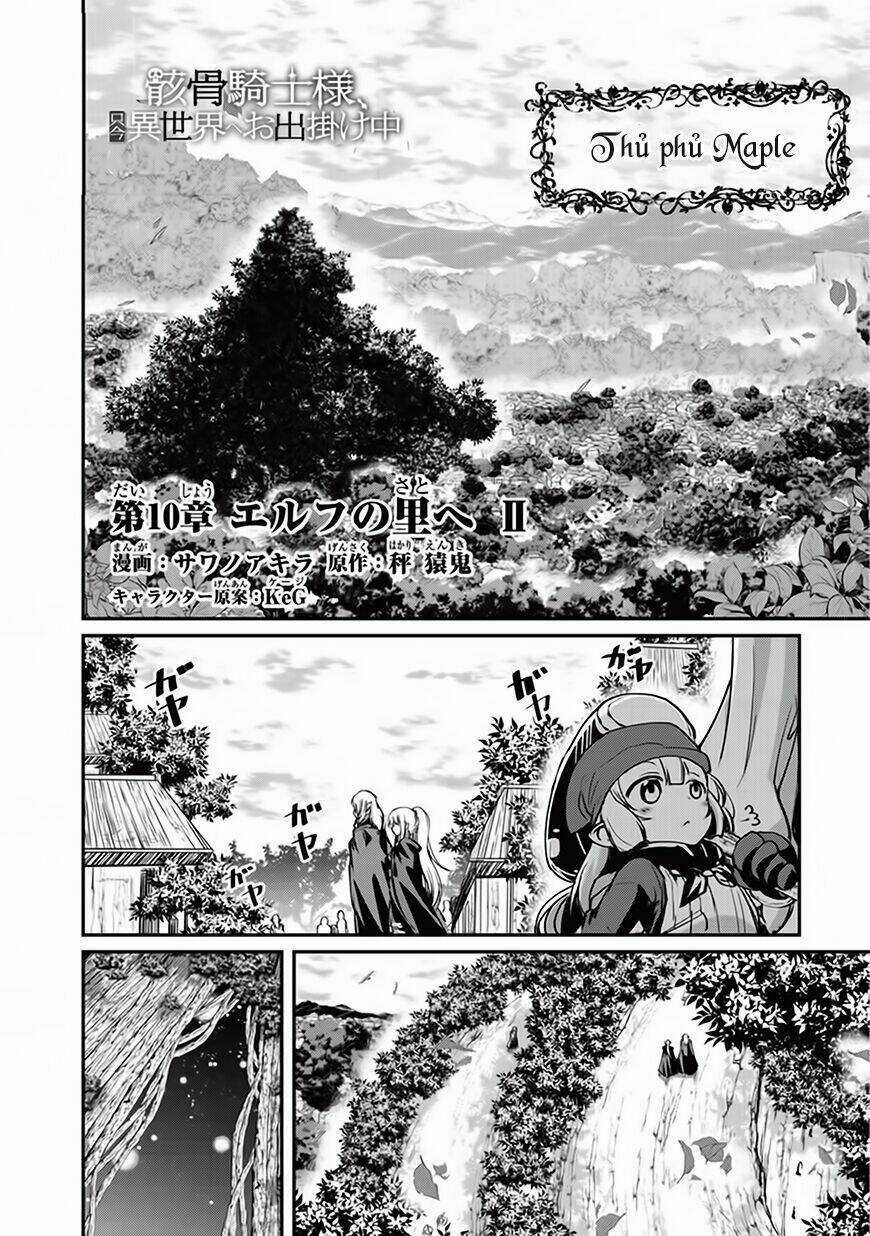Gaikotsu Kishi-Sama, Tadaima Isekai E O Dekake-Chu Chapter 10 trang 3