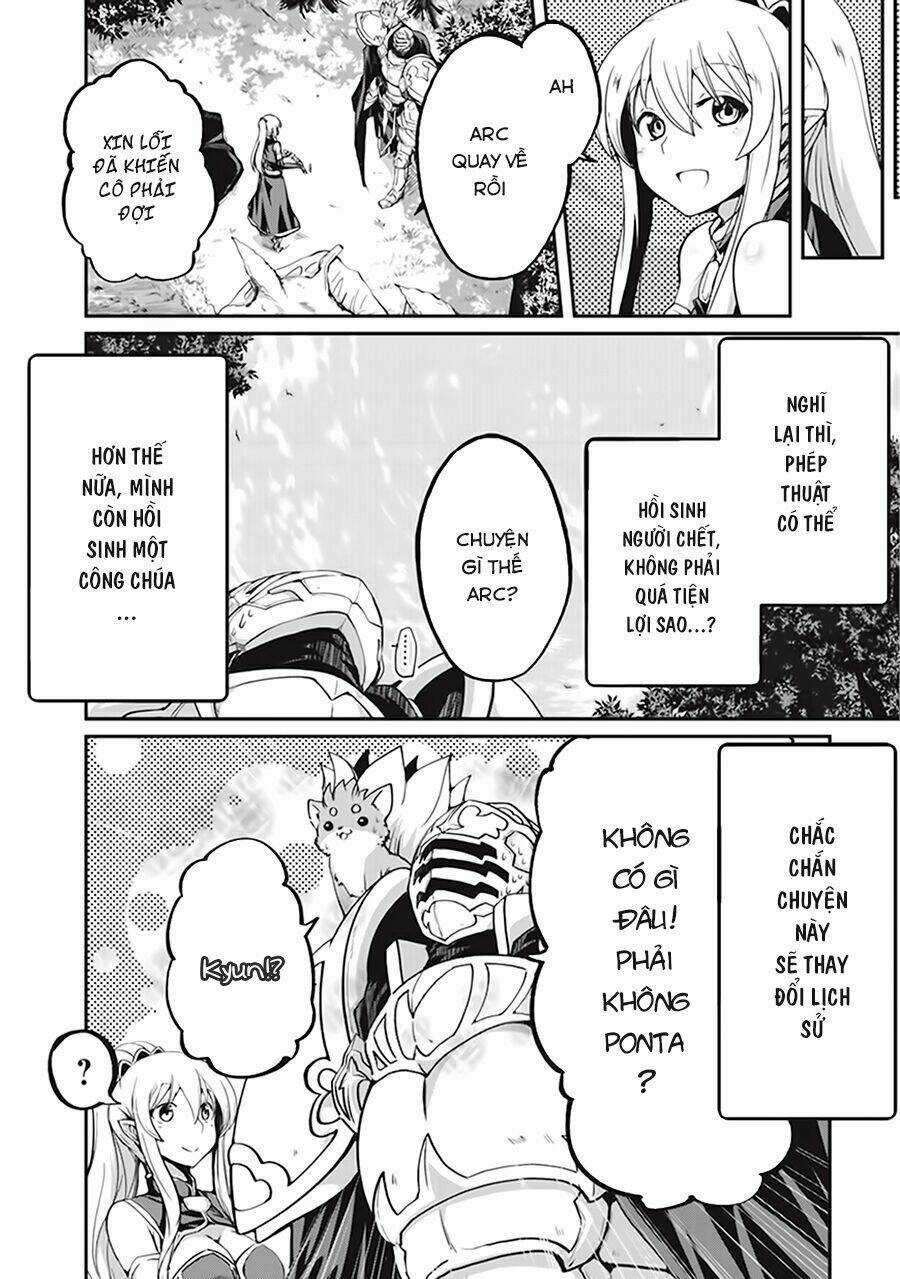 Gaikotsu Kishi-Sama, Tadaima Isekai E O Dekake-Chu Chapter 12 trang 22