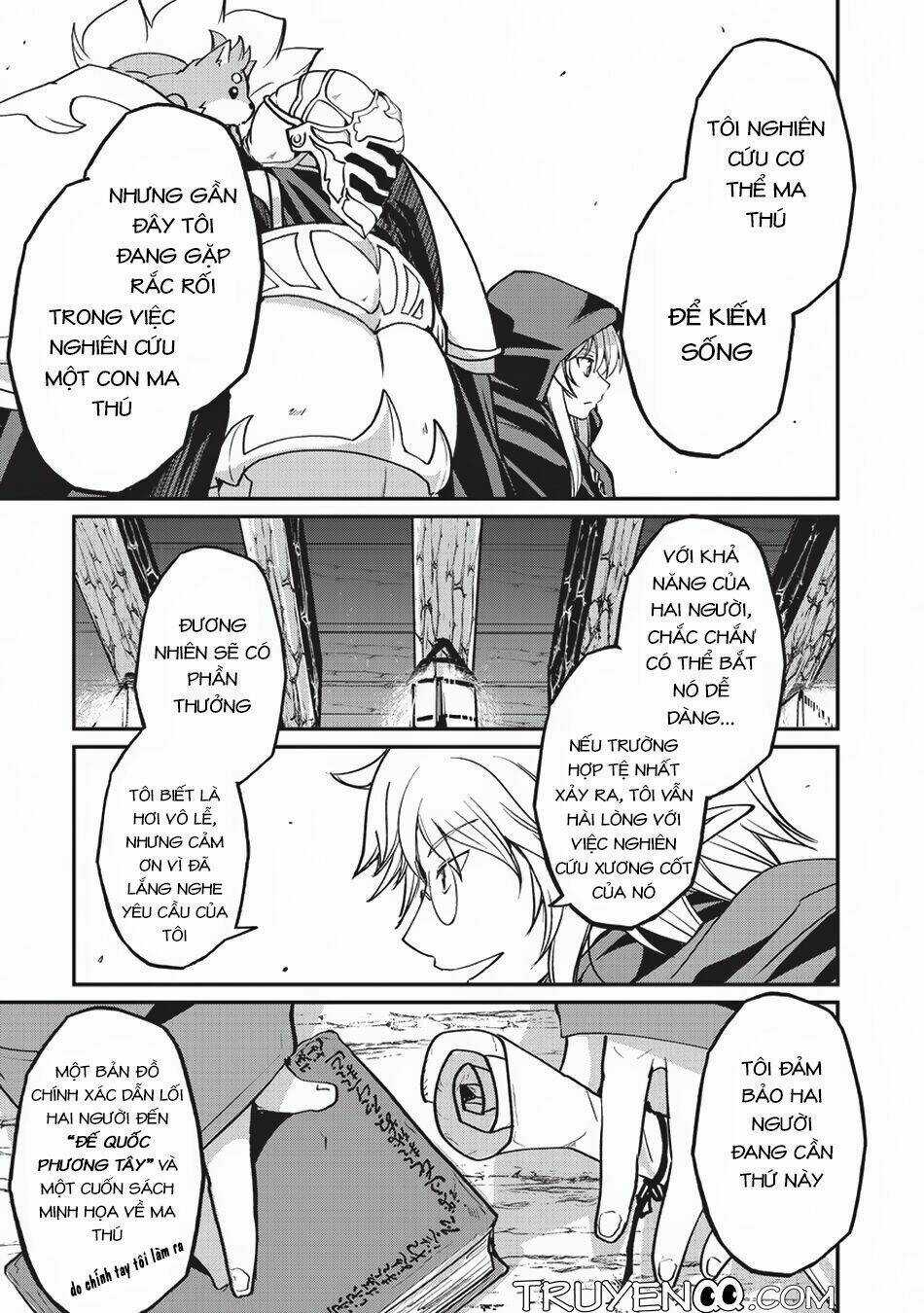 Gaikotsu Kishi-Sama, Tadaima Isekai E O Dekake-Chu Chapter 15 trang 14