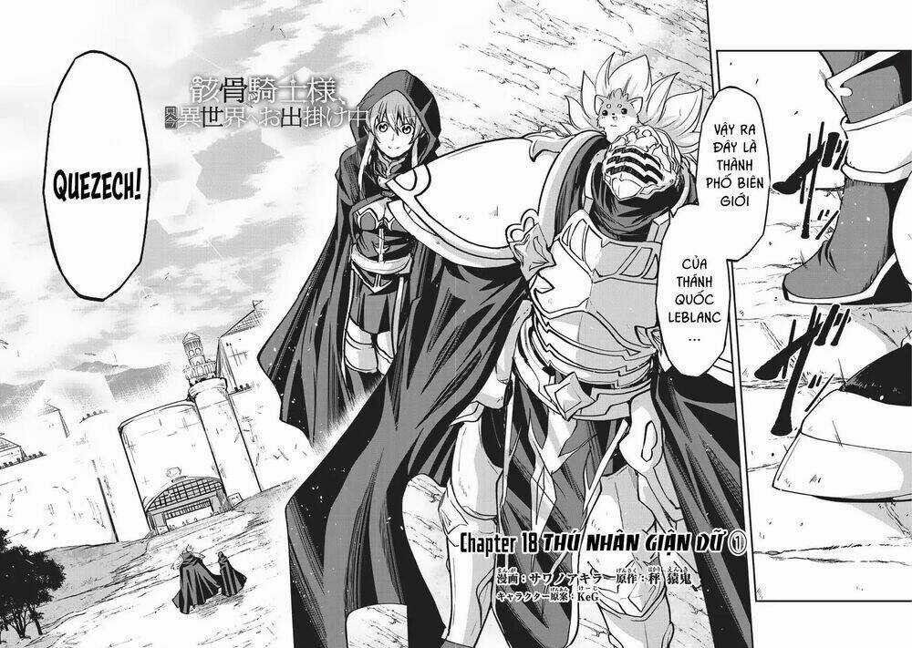 Gaikotsu Kishi-Sama, Tadaima Isekai E O Dekake-Chu Chapter 18 trang 2