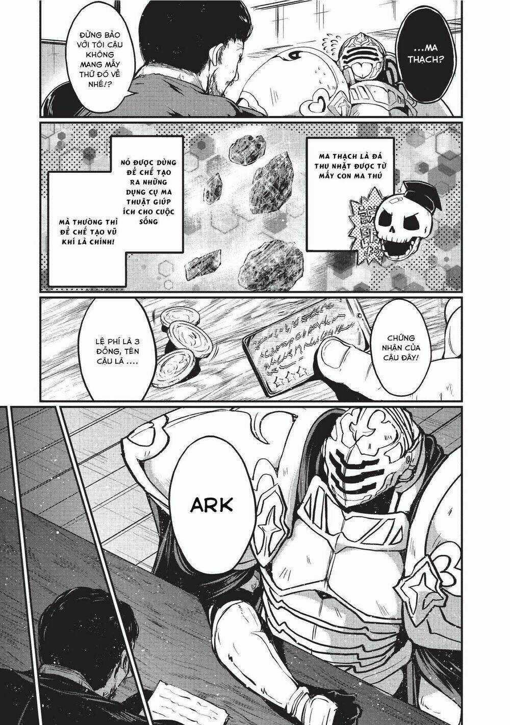 Gaikotsu Kishi-Sama, Tadaima Isekai E O Dekake-Chu Chapter 2 trang 14