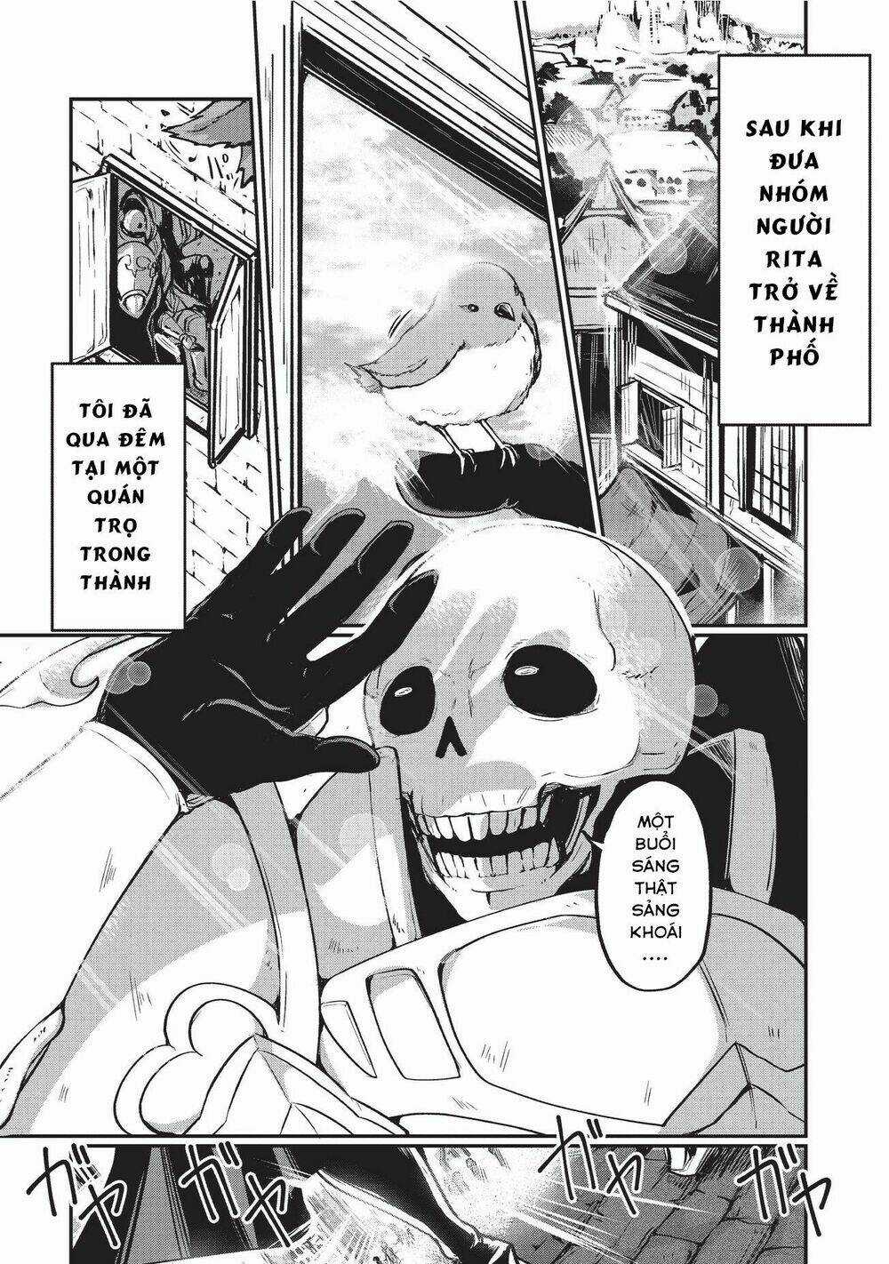 Gaikotsu Kishi-Sama, Tadaima Isekai E O Dekake-Chu Chapter 2 trang 4