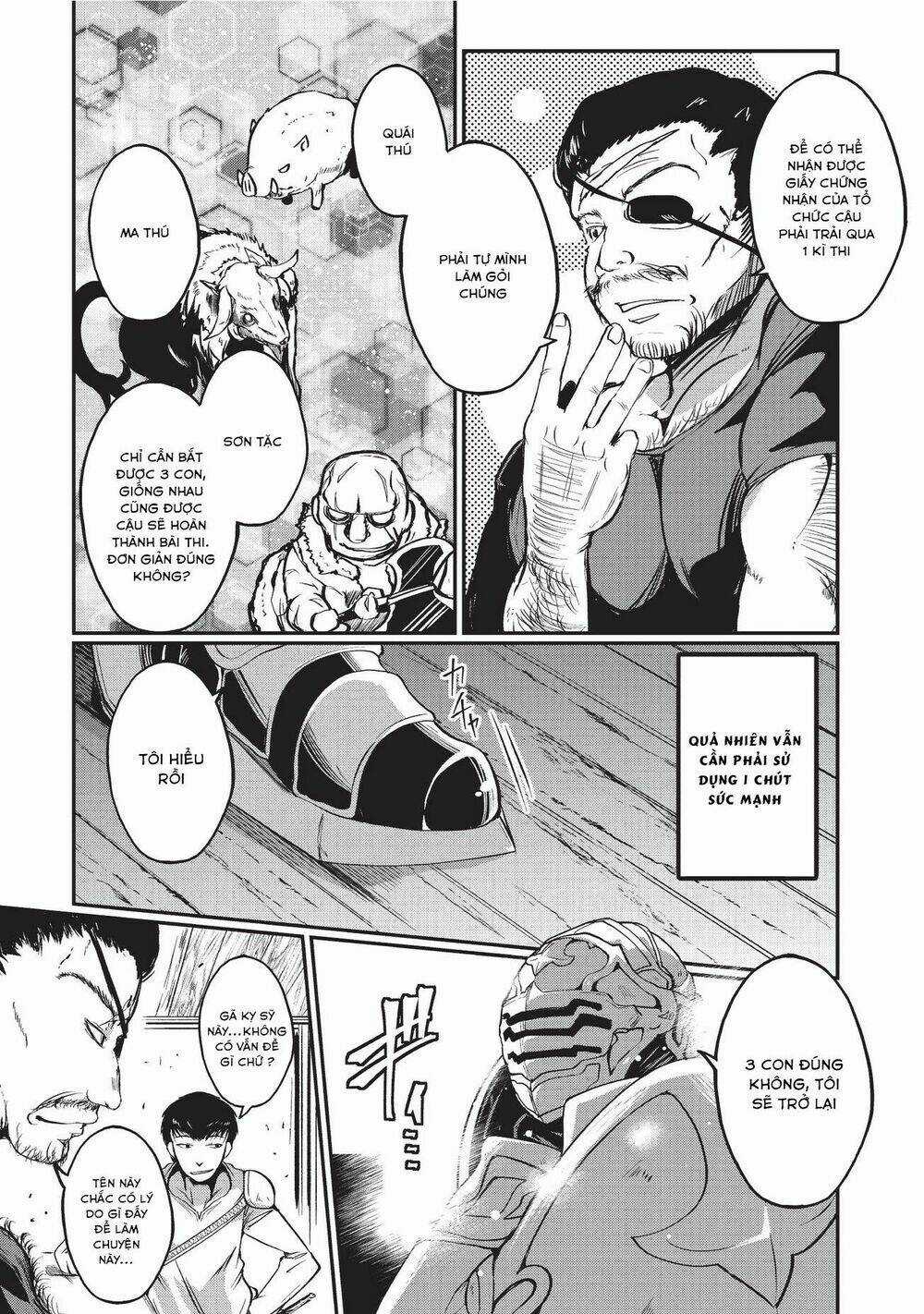 Gaikotsu Kishi-Sama, Tadaima Isekai E O Dekake-Chu Chapter 2 trang 8