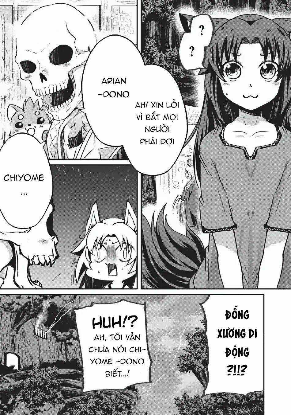 Gaikotsu Kishi-Sama, Tadaima Isekai E O Dekake-Chu Chapter 21 trang 13