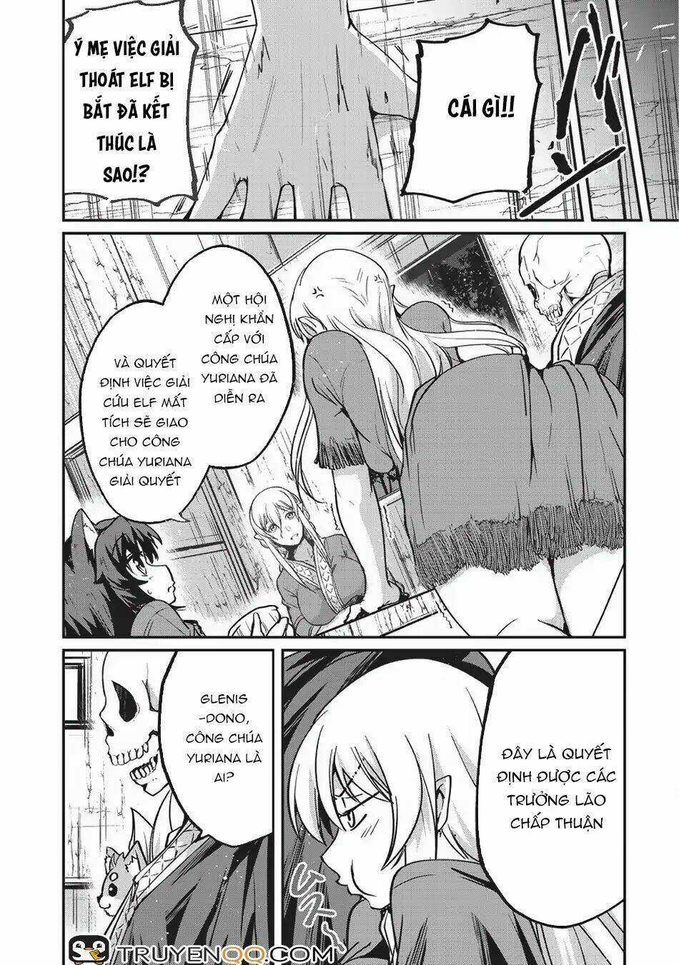 Gaikotsu Kishi-Sama, Tadaima Isekai E O Dekake-Chu Chapter 21 trang 14