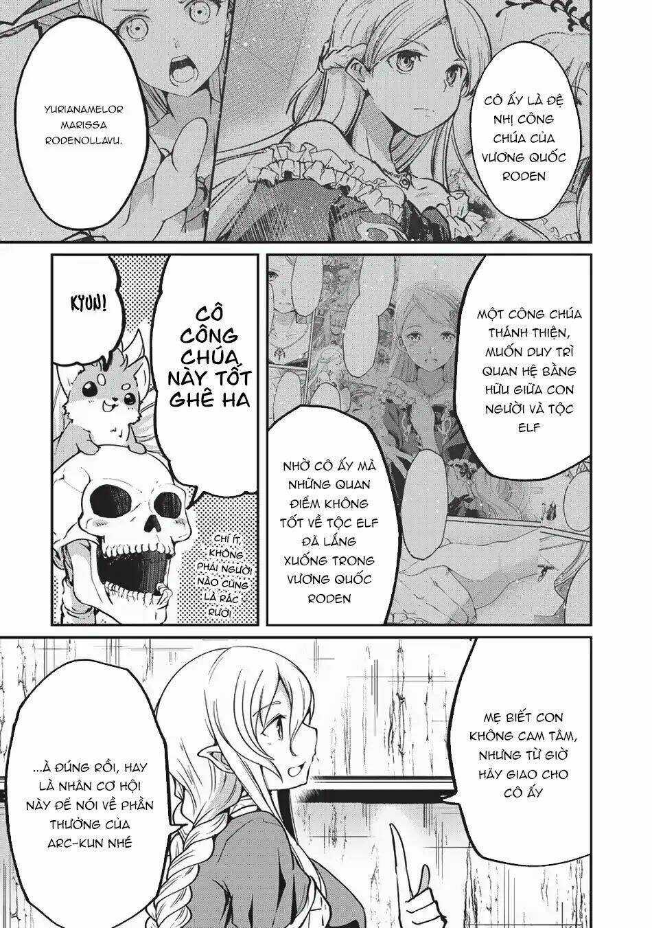 Gaikotsu Kishi-Sama, Tadaima Isekai E O Dekake-Chu Chapter 21 trang 15