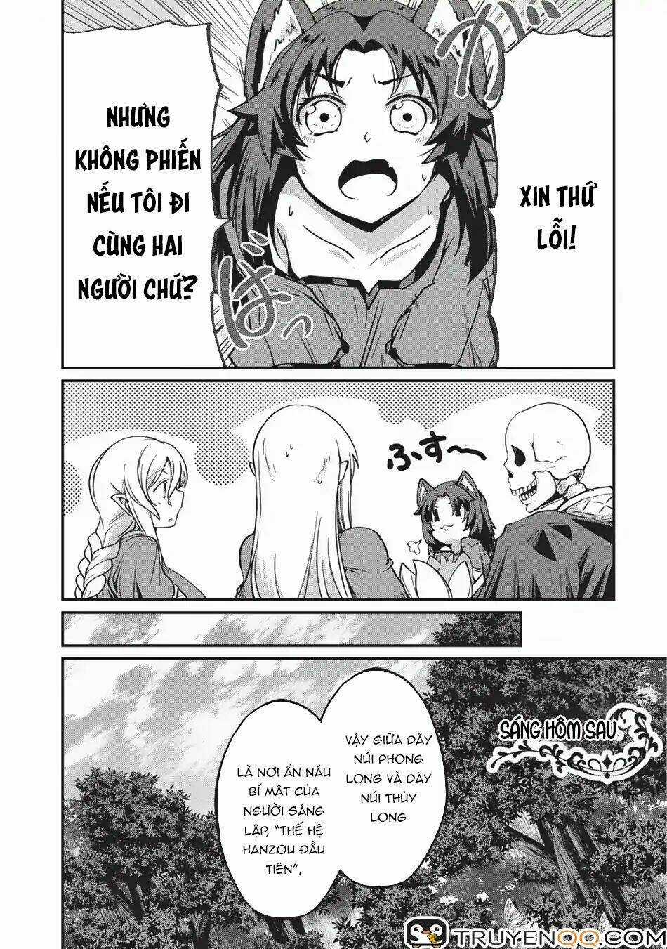 Gaikotsu Kishi-Sama, Tadaima Isekai E O Dekake-Chu Chapter 21 trang 18