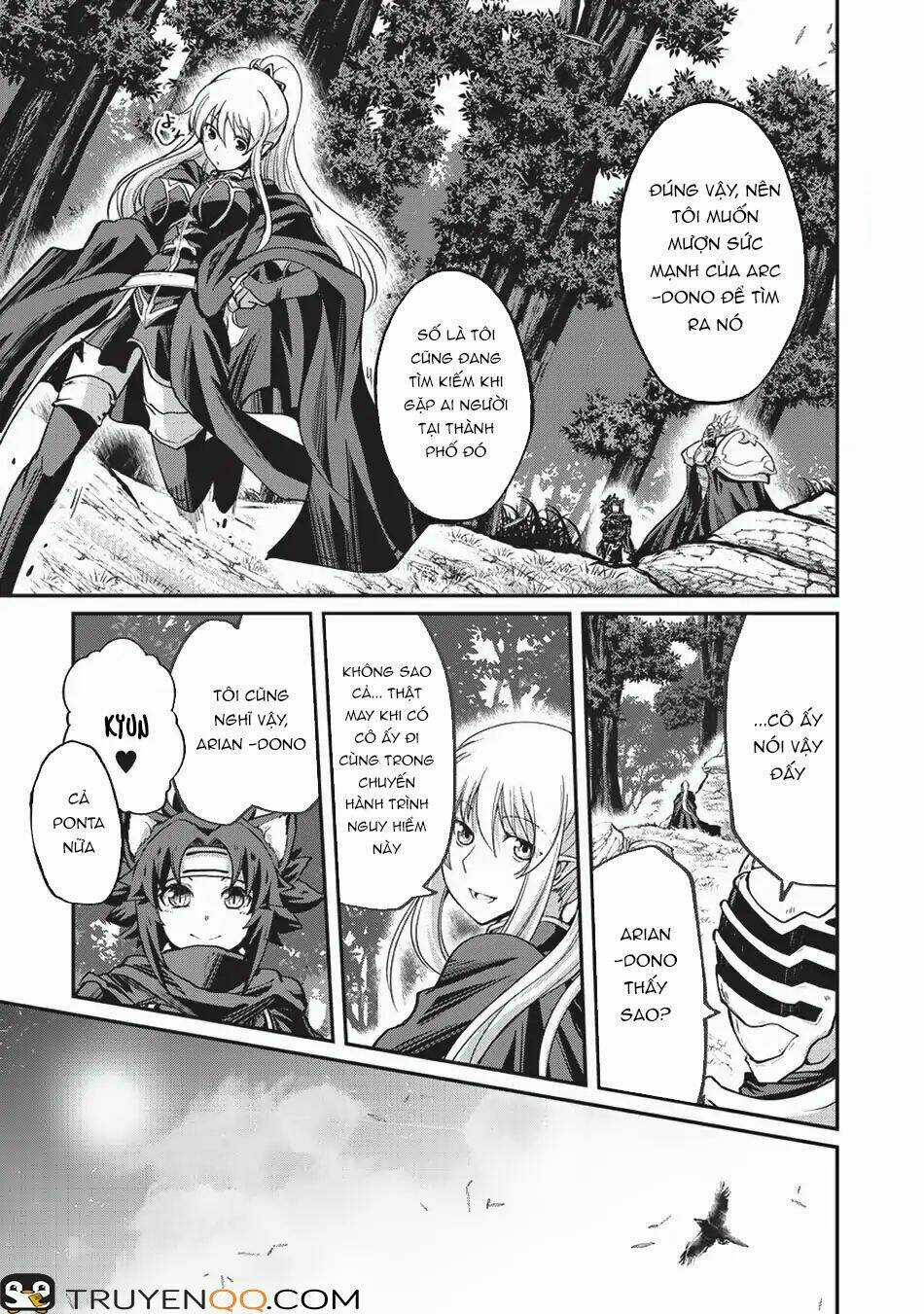 Gaikotsu Kishi-Sama, Tadaima Isekai E O Dekake-Chu Chapter 21 trang 19