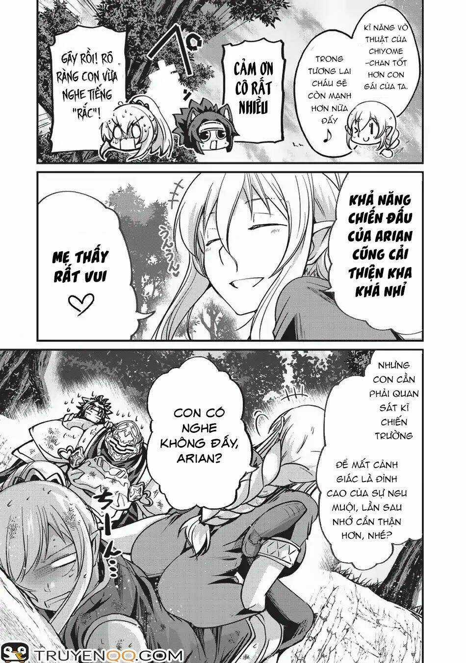 Gaikotsu Kishi-Sama, Tadaima Isekai E O Dekake-Chu Chapter 21 trang 7