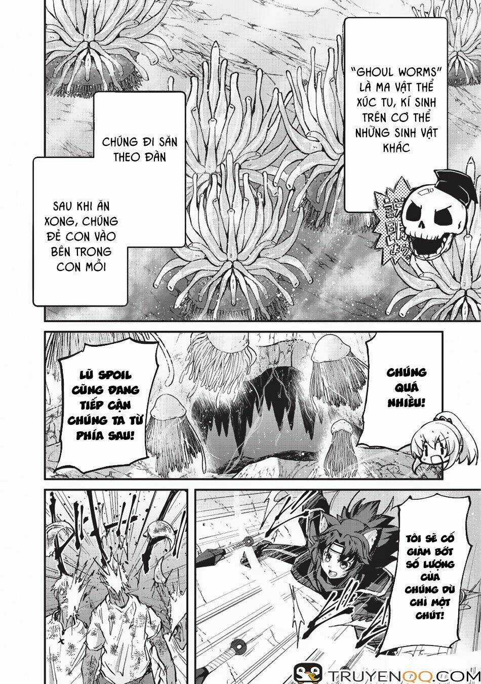 Gaikotsu Kishi-Sama, Tadaima Isekai E O Dekake-Chu Chapter 22.1 trang 4