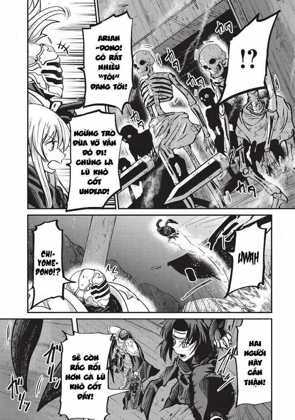 Gaikotsu Kishi-Sama, Tadaima Isekai E O Dekake-Chu Chapter 22.2 trang 1