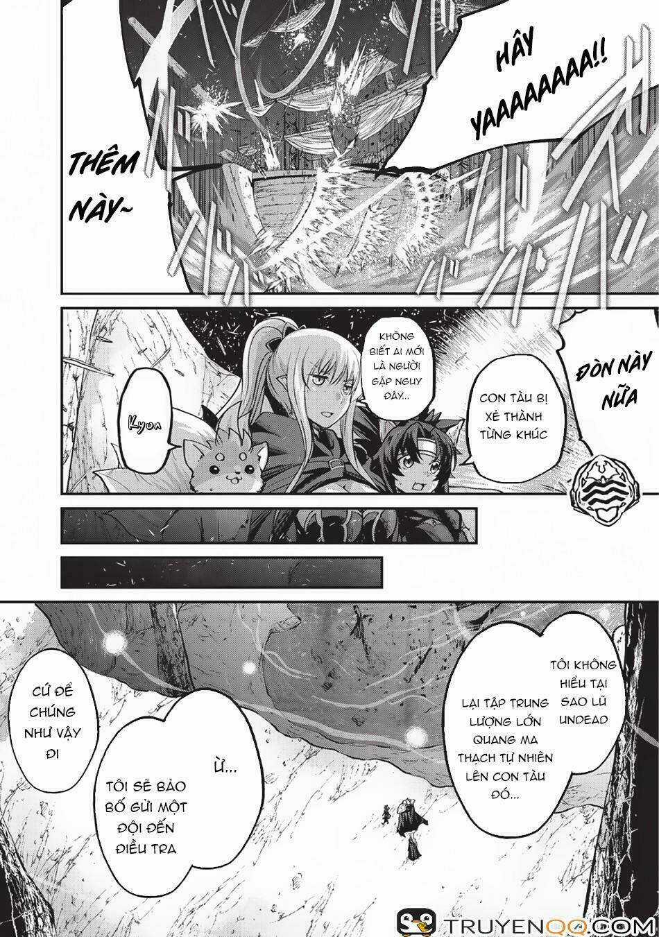 Gaikotsu Kishi-Sama, Tadaima Isekai E O Dekake-Chu Chapter 22.2 trang 9