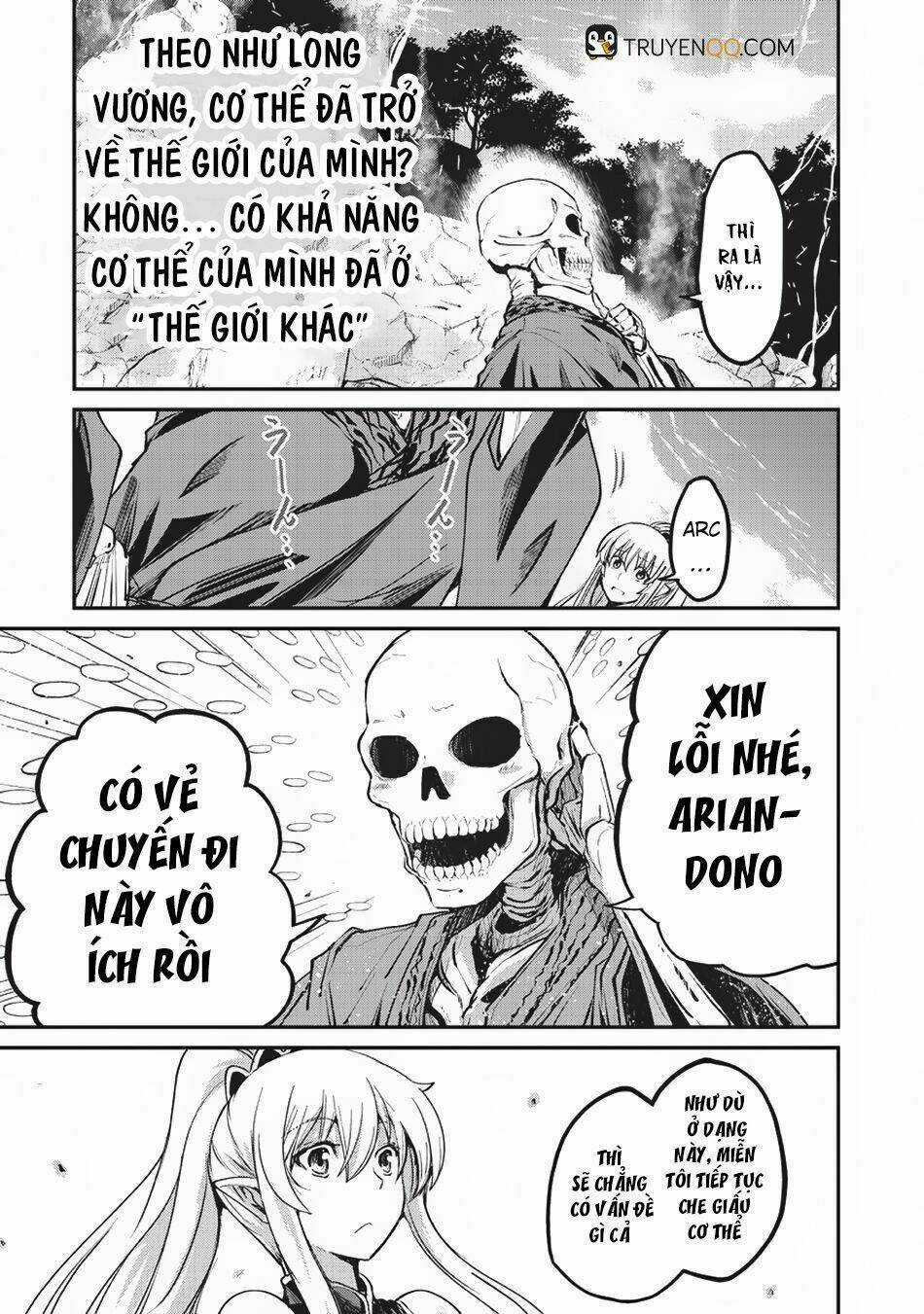 Gaikotsu Kishi-Sama, Tadaima Isekai E O Dekake-Chu Chapter 24 trang 20