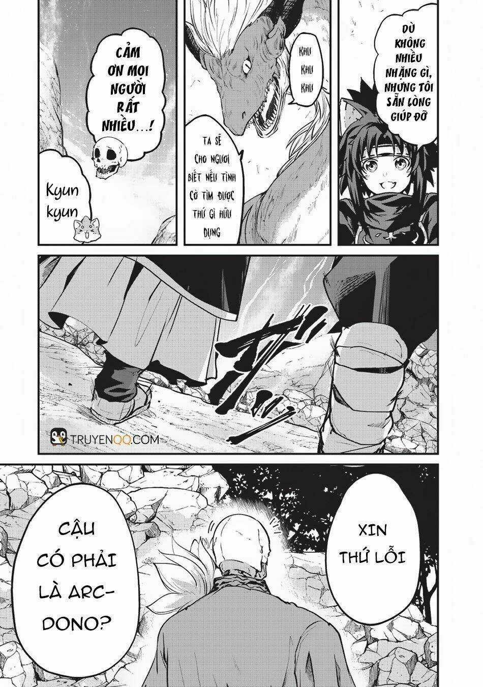 Gaikotsu Kishi-Sama, Tadaima Isekai E O Dekake-Chu Chapter 24 trang 22