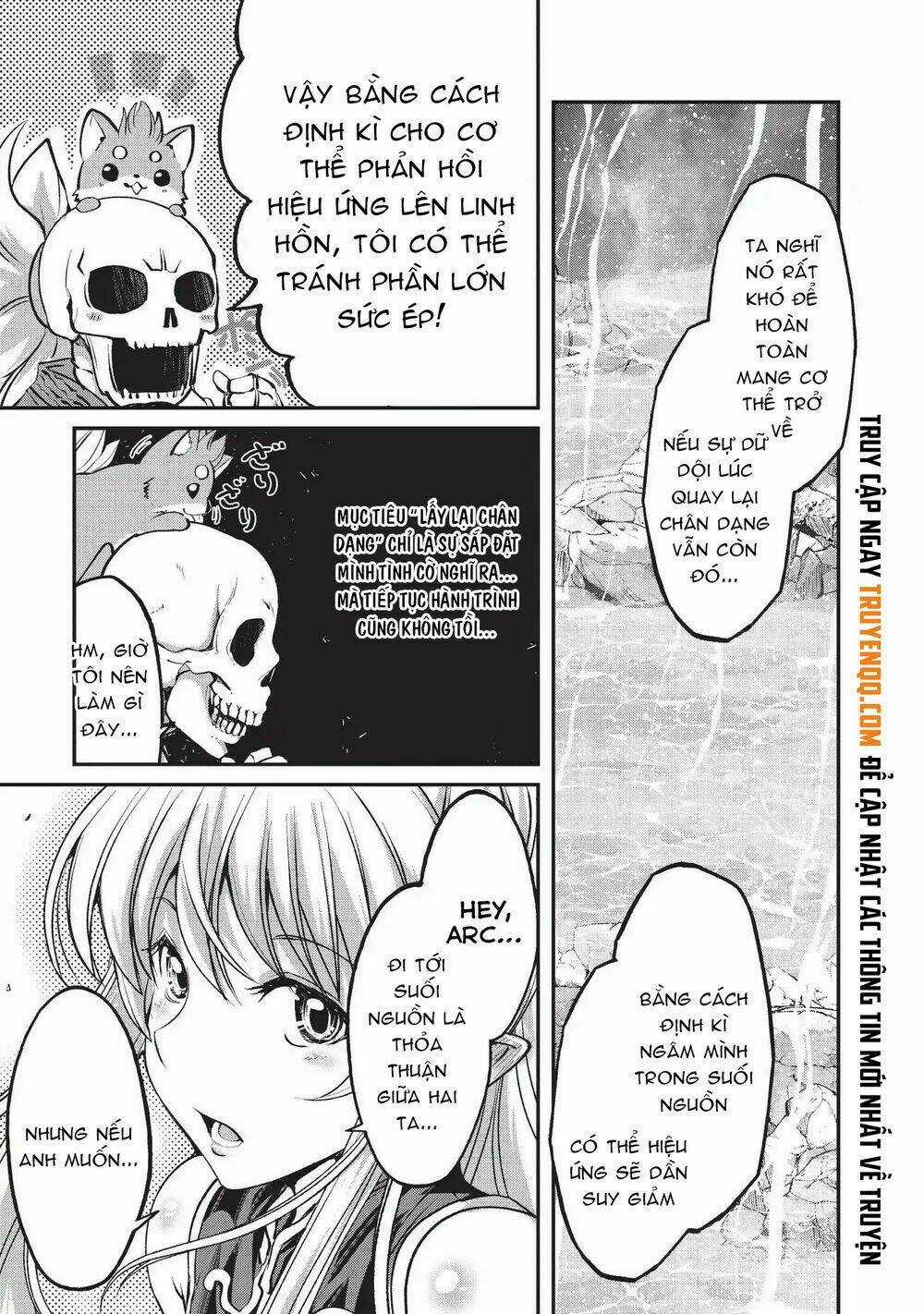 Gaikotsu Kishi-Sama, Tadaima Isekai E O Dekake-Chu Chapter 25 trang 12