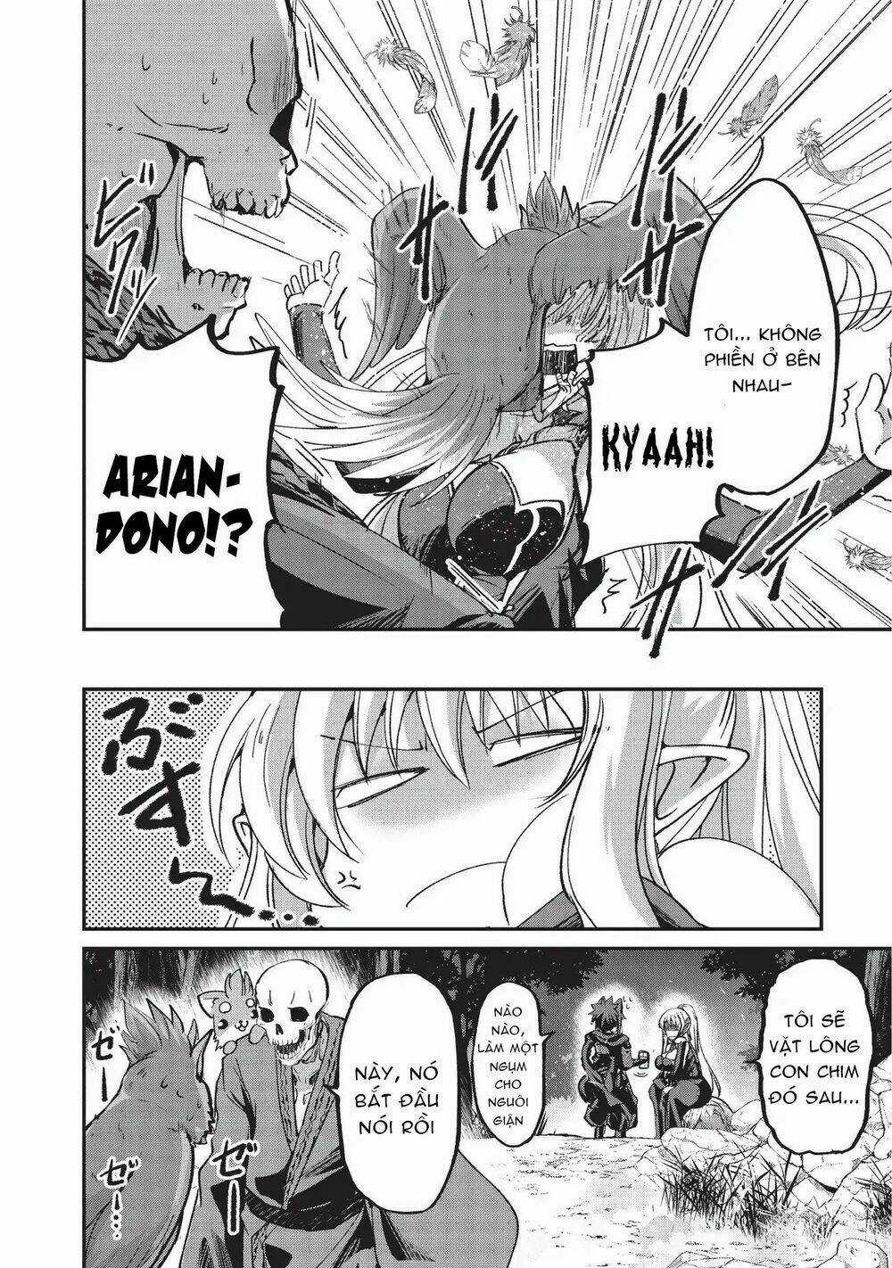 Gaikotsu Kishi-Sama, Tadaima Isekai E O Dekake-Chu Chapter 25 trang 13