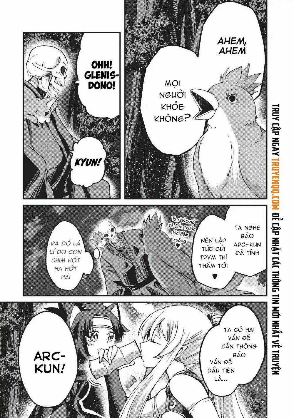 Gaikotsu Kishi-Sama, Tadaima Isekai E O Dekake-Chu Chapter 25 trang 14
