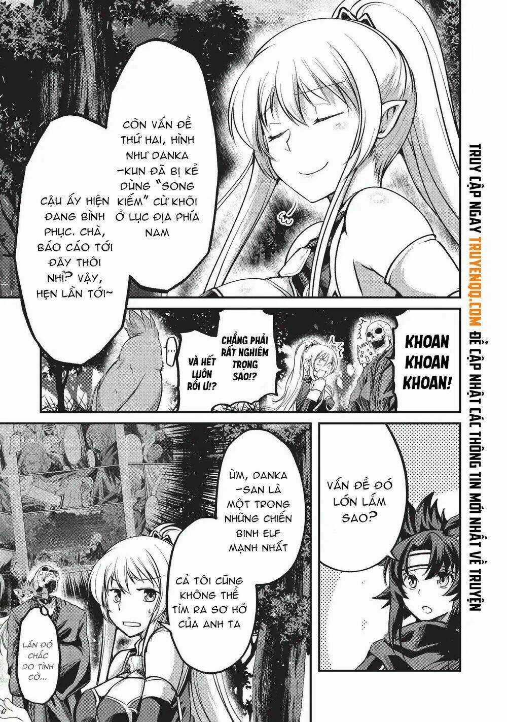 Gaikotsu Kishi-Sama, Tadaima Isekai E O Dekake-Chu Chapter 25 trang 16