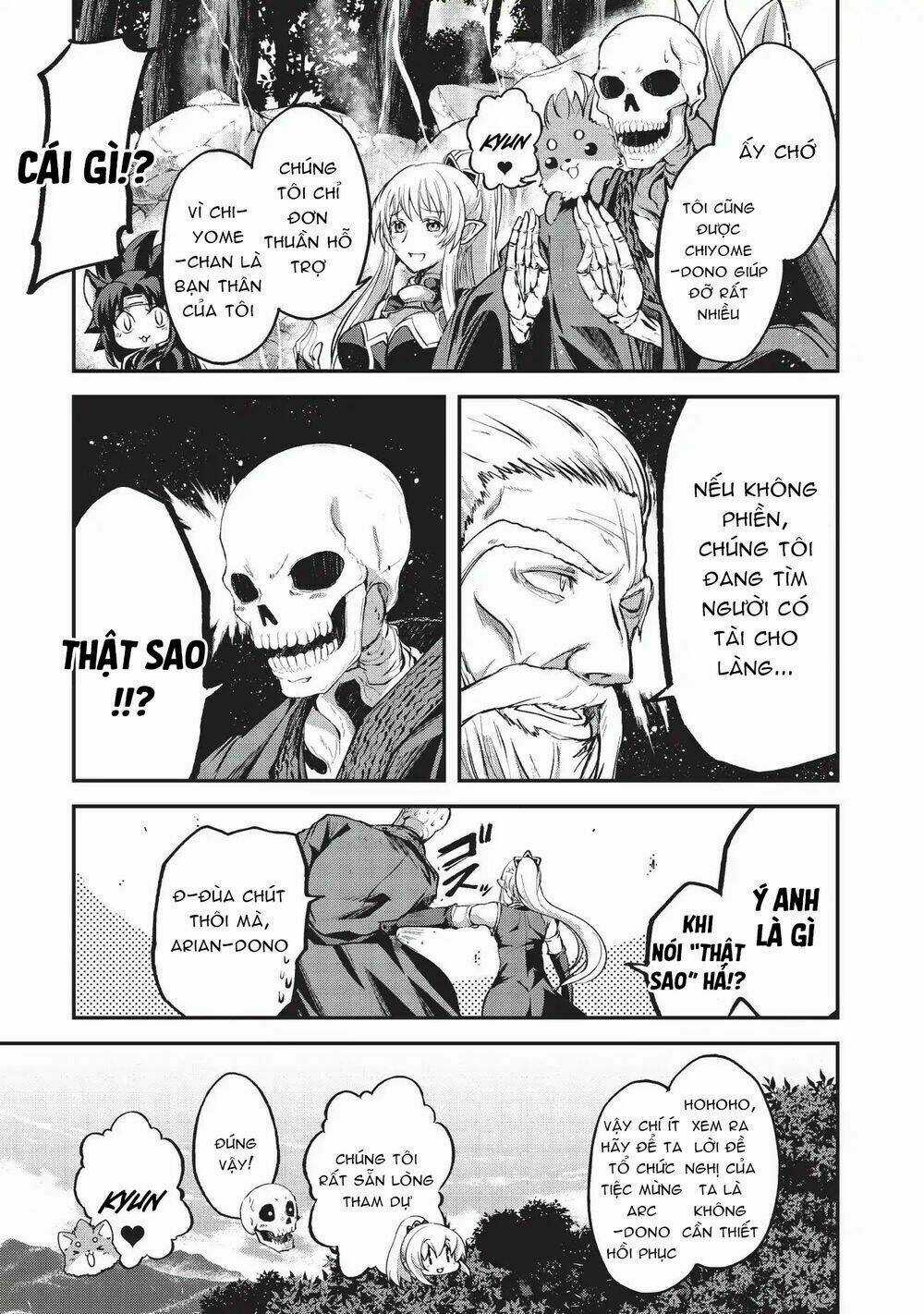 Gaikotsu Kishi-Sama, Tadaima Isekai E O Dekake-Chu Chapter 25 trang 3