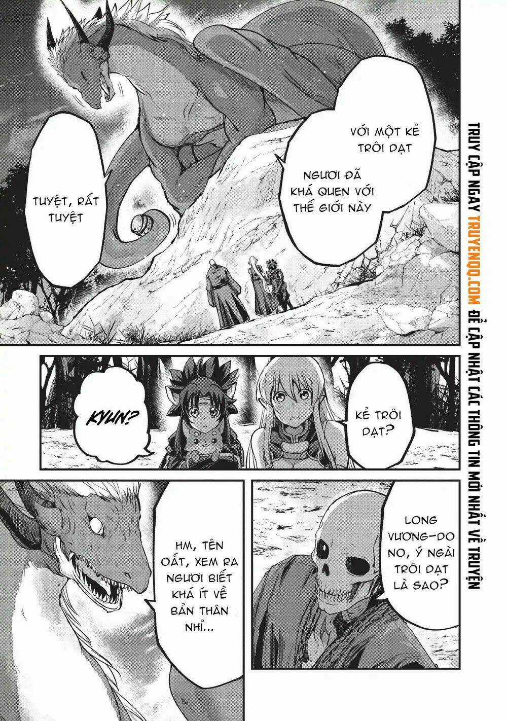 Gaikotsu Kishi-Sama, Tadaima Isekai E O Dekake-Chu Chapter 25 trang 8