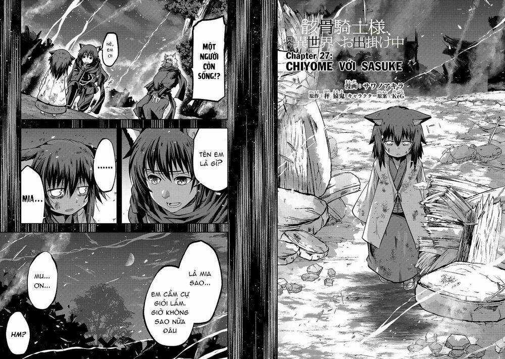 Gaikotsu Kishi-Sama, Tadaima Isekai E O Dekake-Chu Chapter 27 trang 2