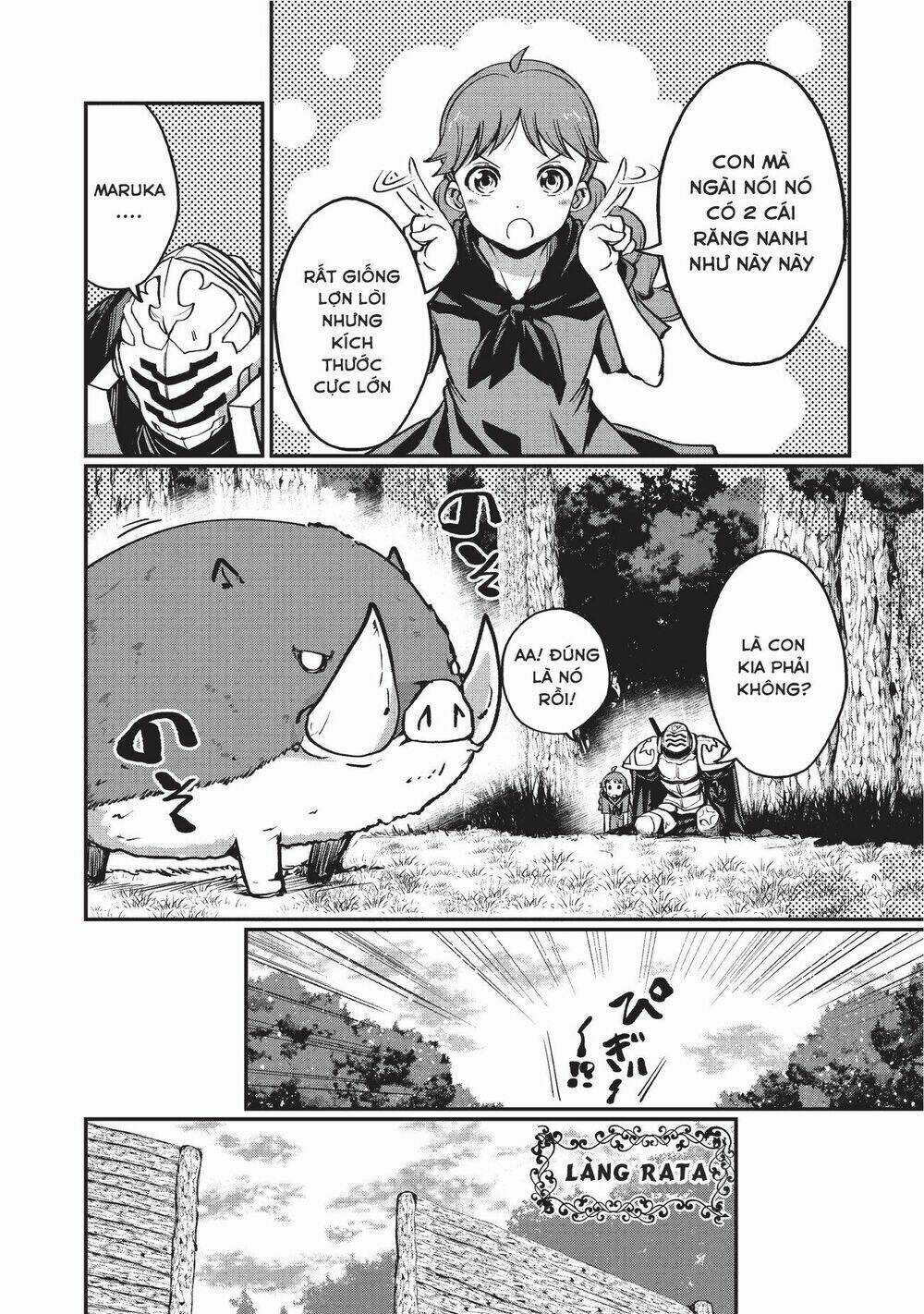 Gaikotsu Kishi-Sama, Tadaima Isekai E O Dekake-Chu Chapter 3 trang 14