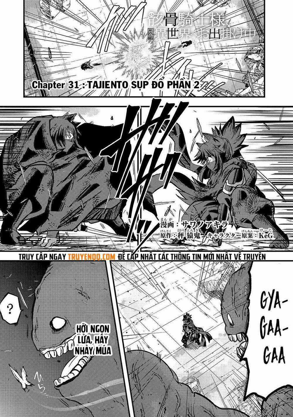 Gaikotsu Kishi-Sama, Tadaima Isekai E O Dekake-Chu Chapter 31 trang 1